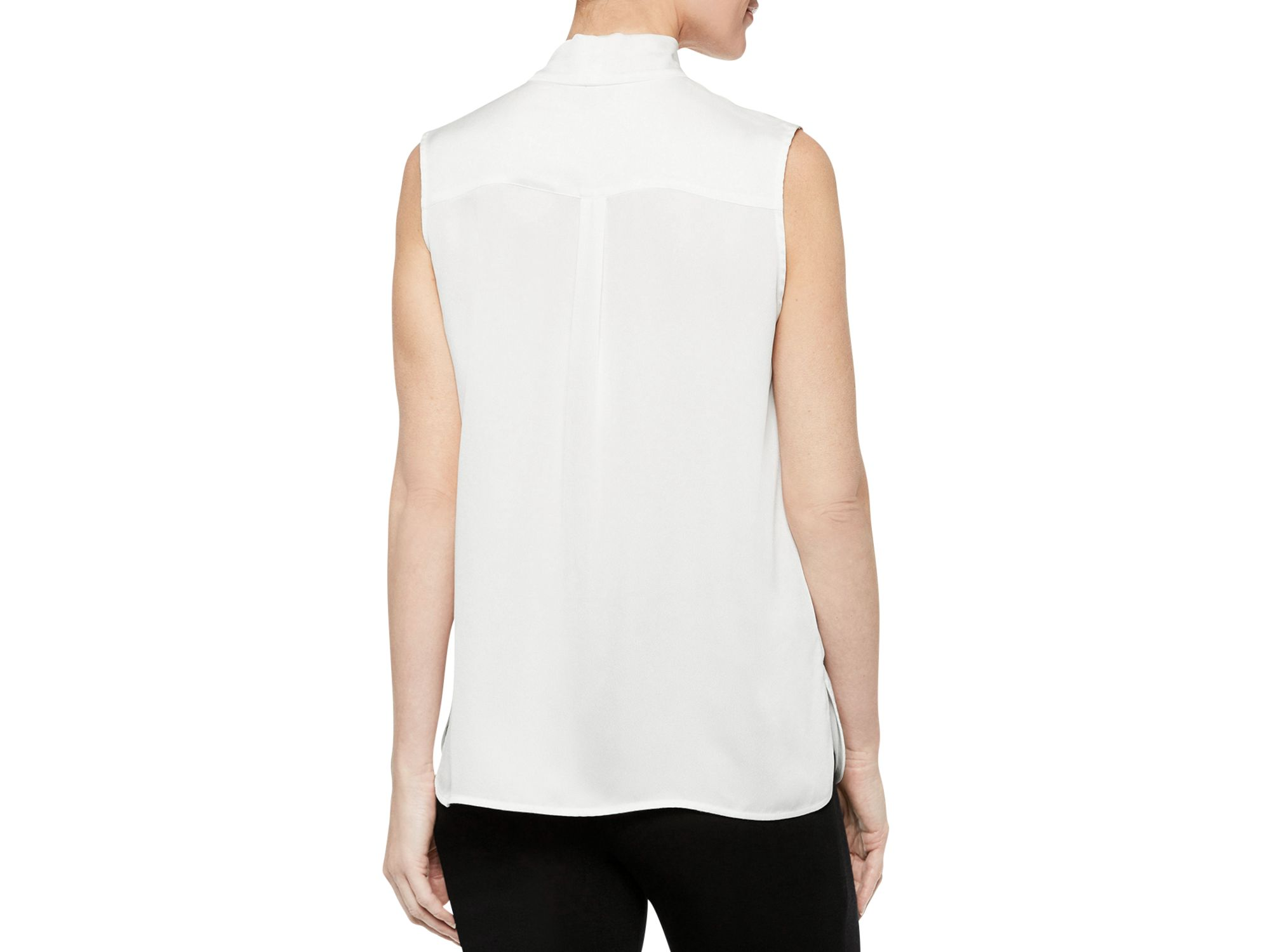 Tie Neck Sleeveless Top — Image 3