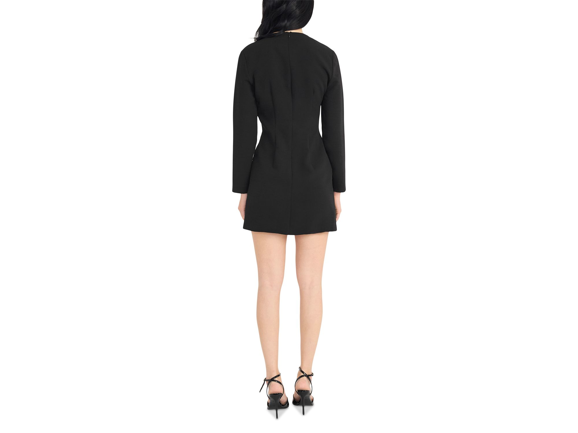 Scuba Crepe Minidress — Image 3