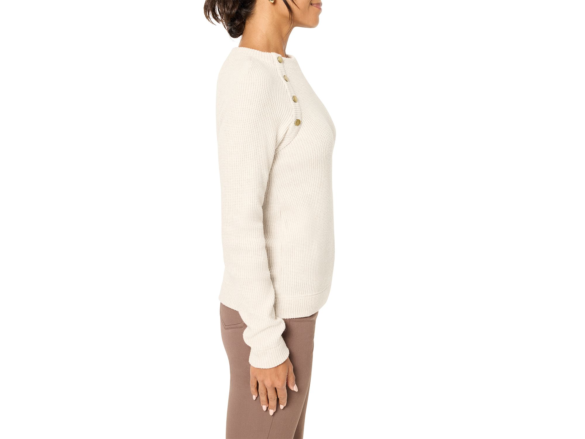 Soft Thermal Button Trim Top — Image 3