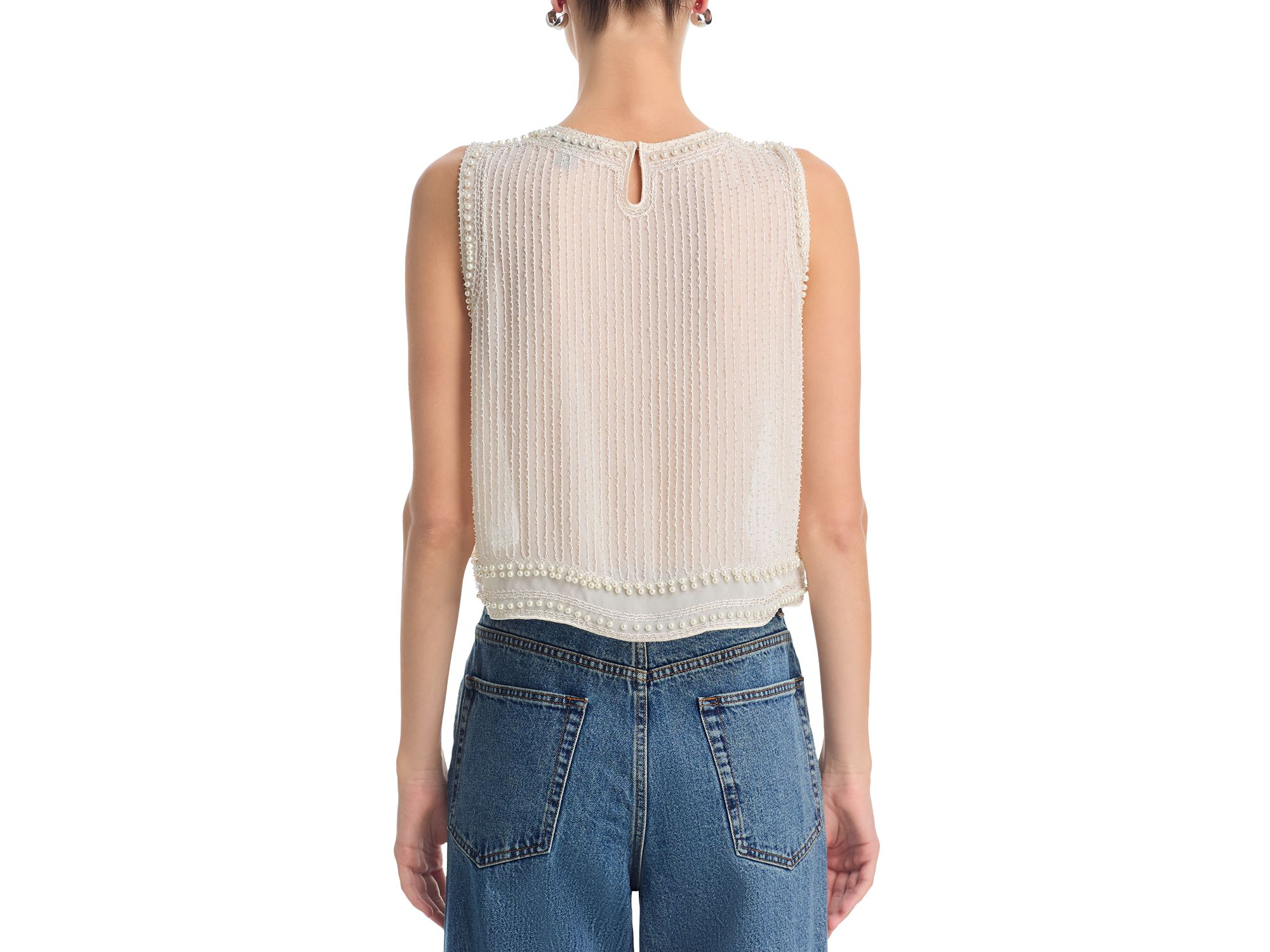 Beaded Tank Top - Exclusive — Image 3