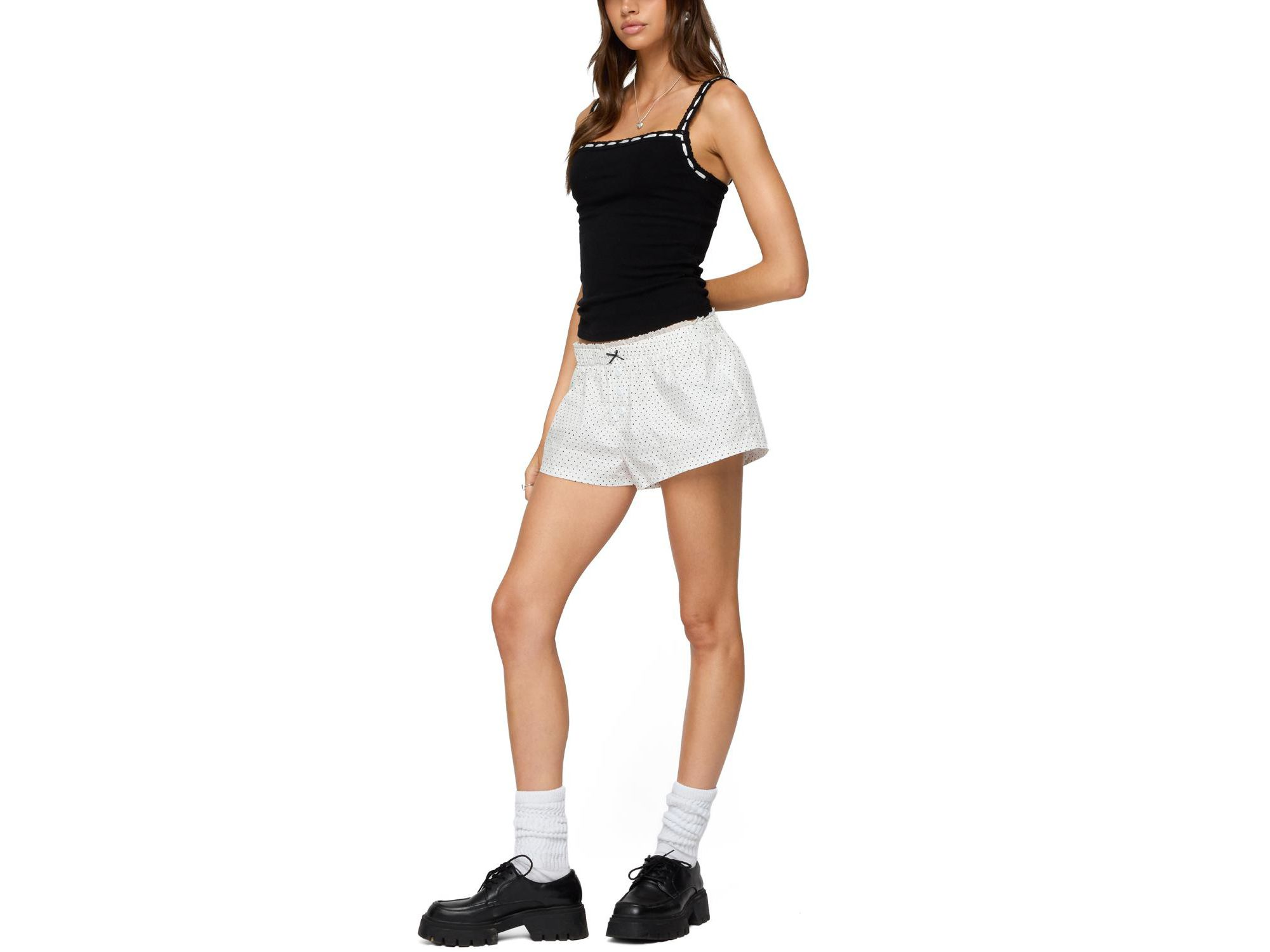 Leilani Ribbon Lacey Tank Top — Image 3
