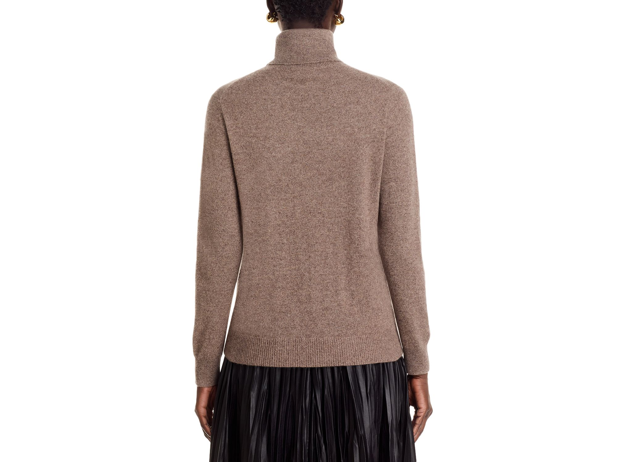 100% Cashmere Turtleneck Sweater - Exclusive — Image 3