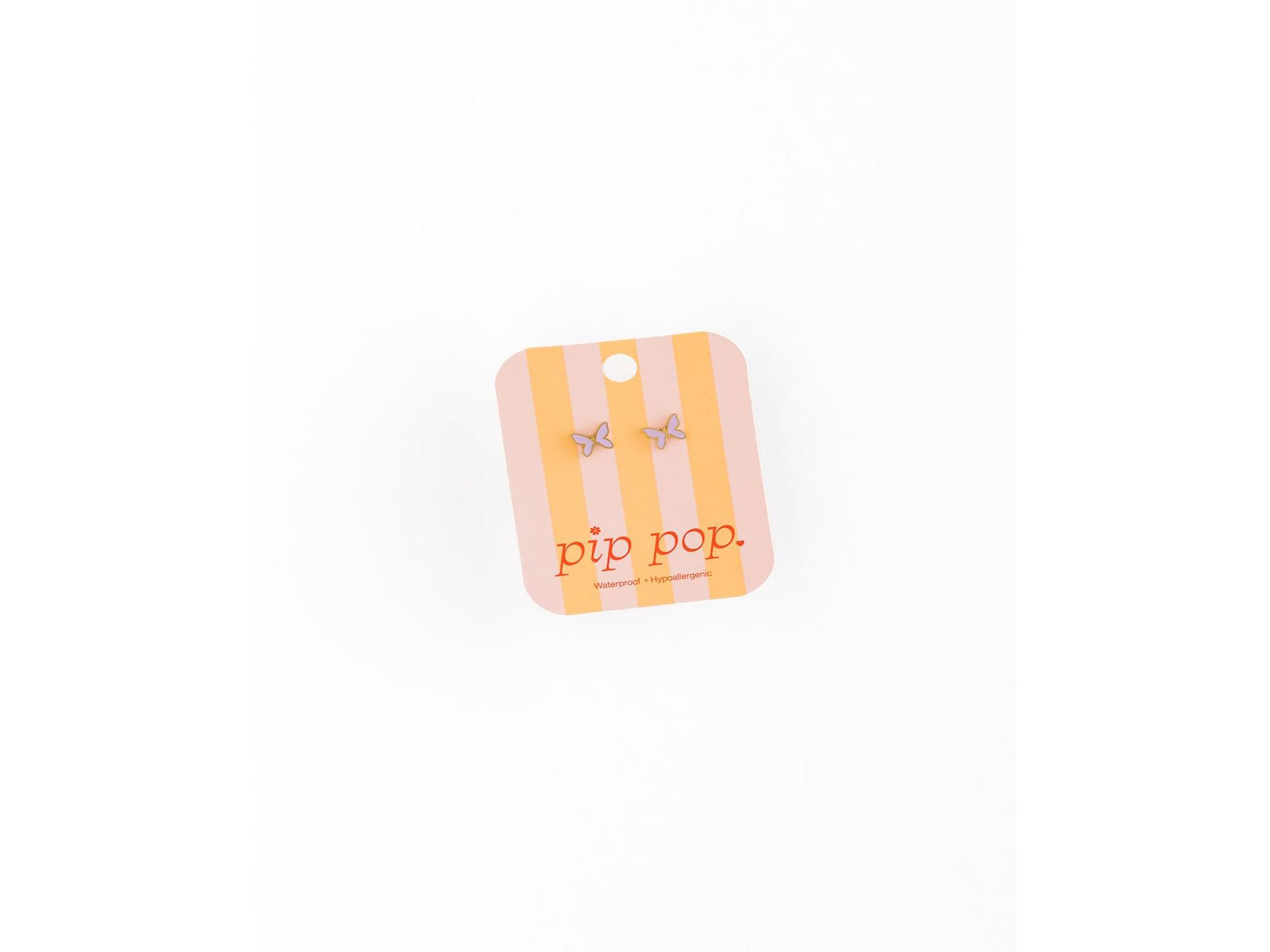 Girl's Enamel Butterfly Earring — Image 4