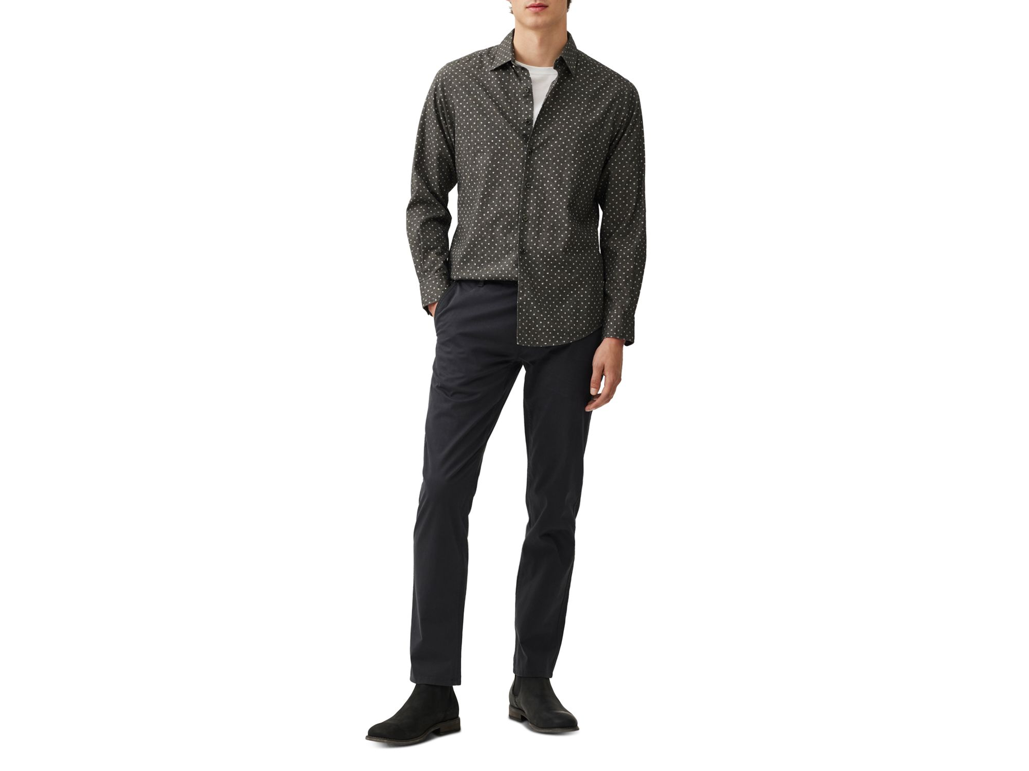 Cranfield Long Sleeve Button Front Shirt — Image 3