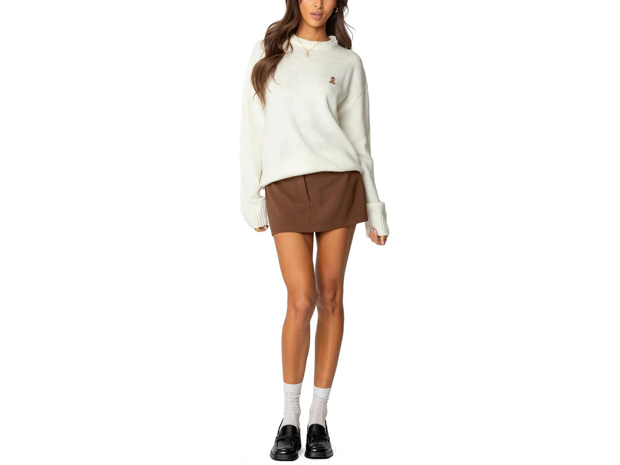 Puppy Love Embroidered Sweater — Image 3