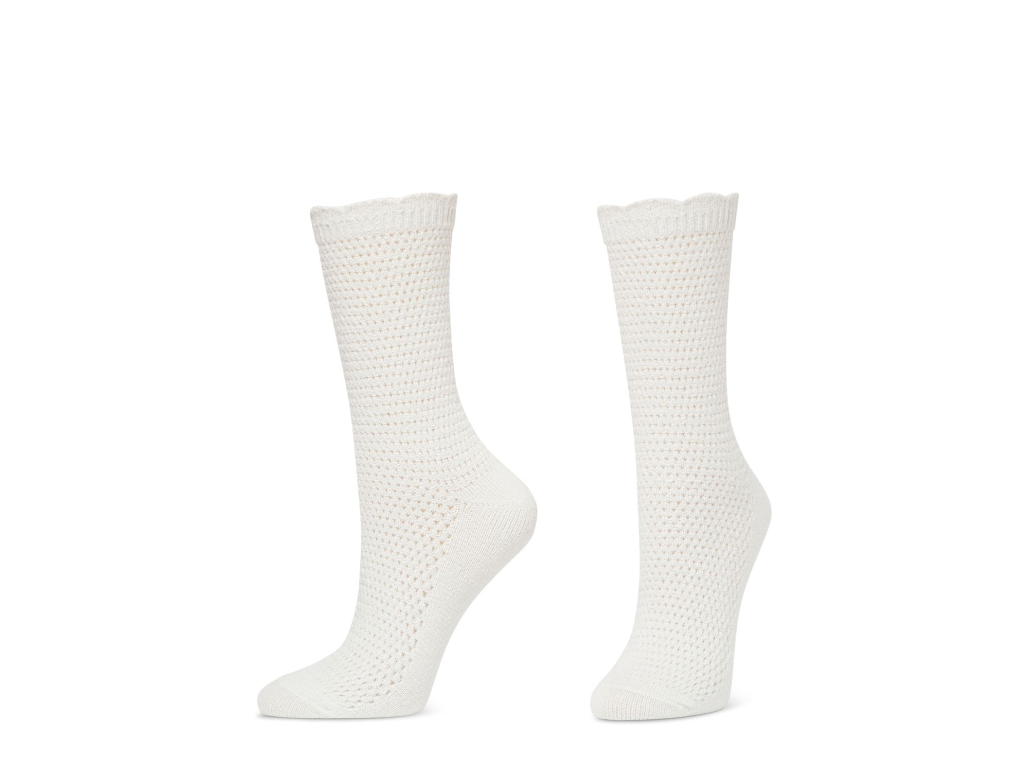 Lattice Crew Socks, Pack of 2 — Image 3