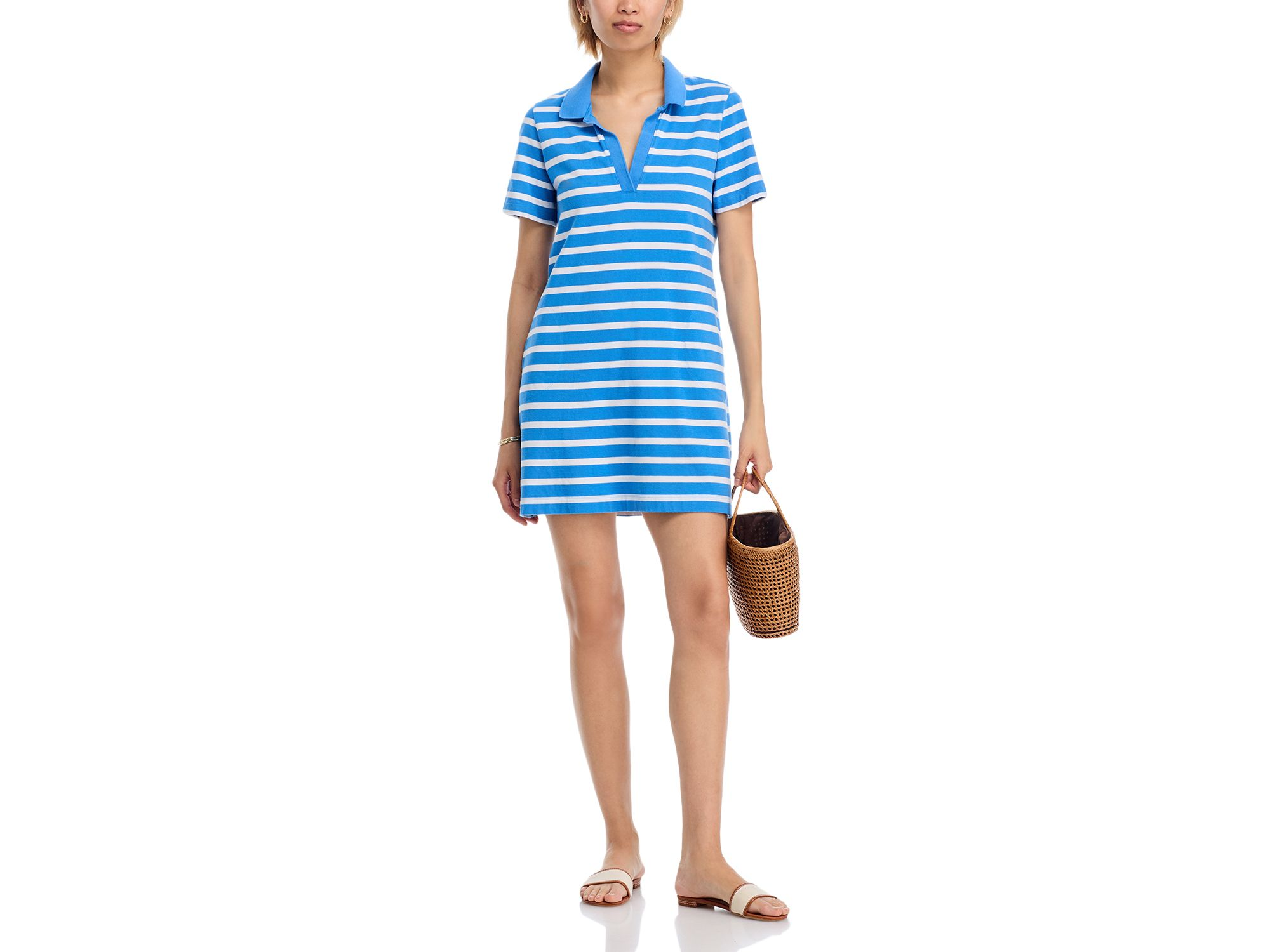 Coastal Cabana Short Sleeve Dress — Image 3