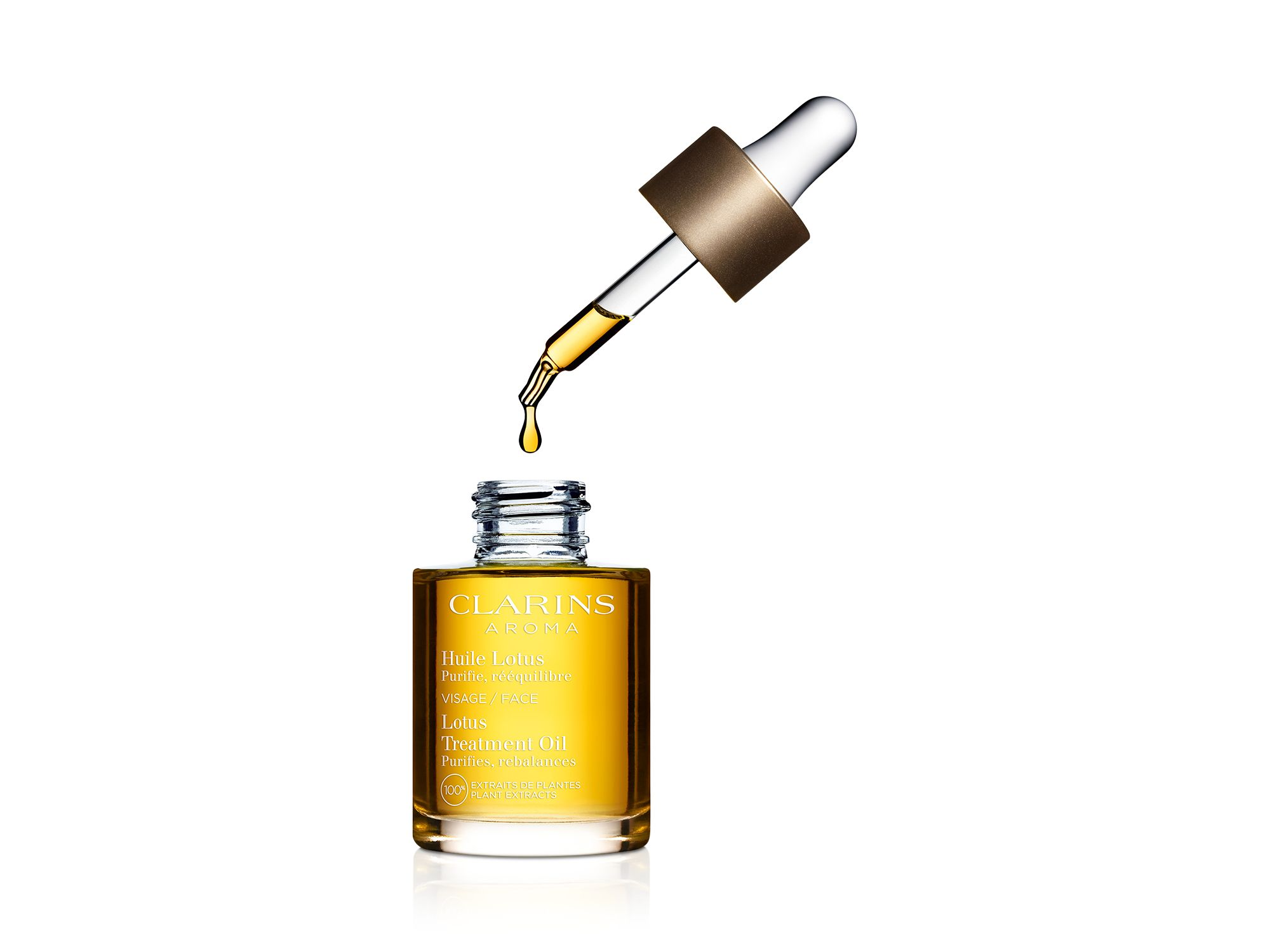 Lotus Balancing & Hydrating Face Treatment Oil 1 oz. — Image 5