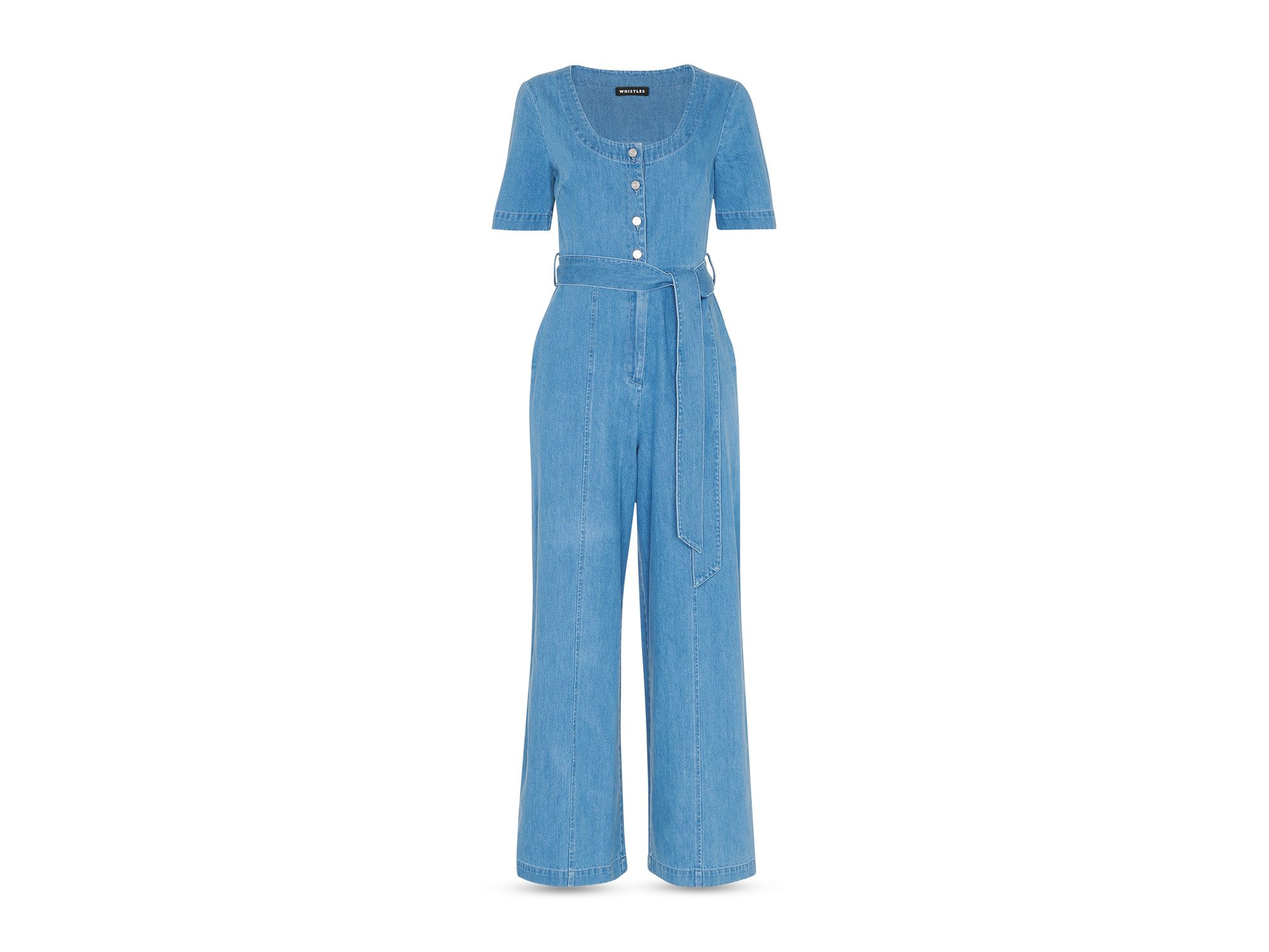 Freyja Denim Jumpsuit — Image 4