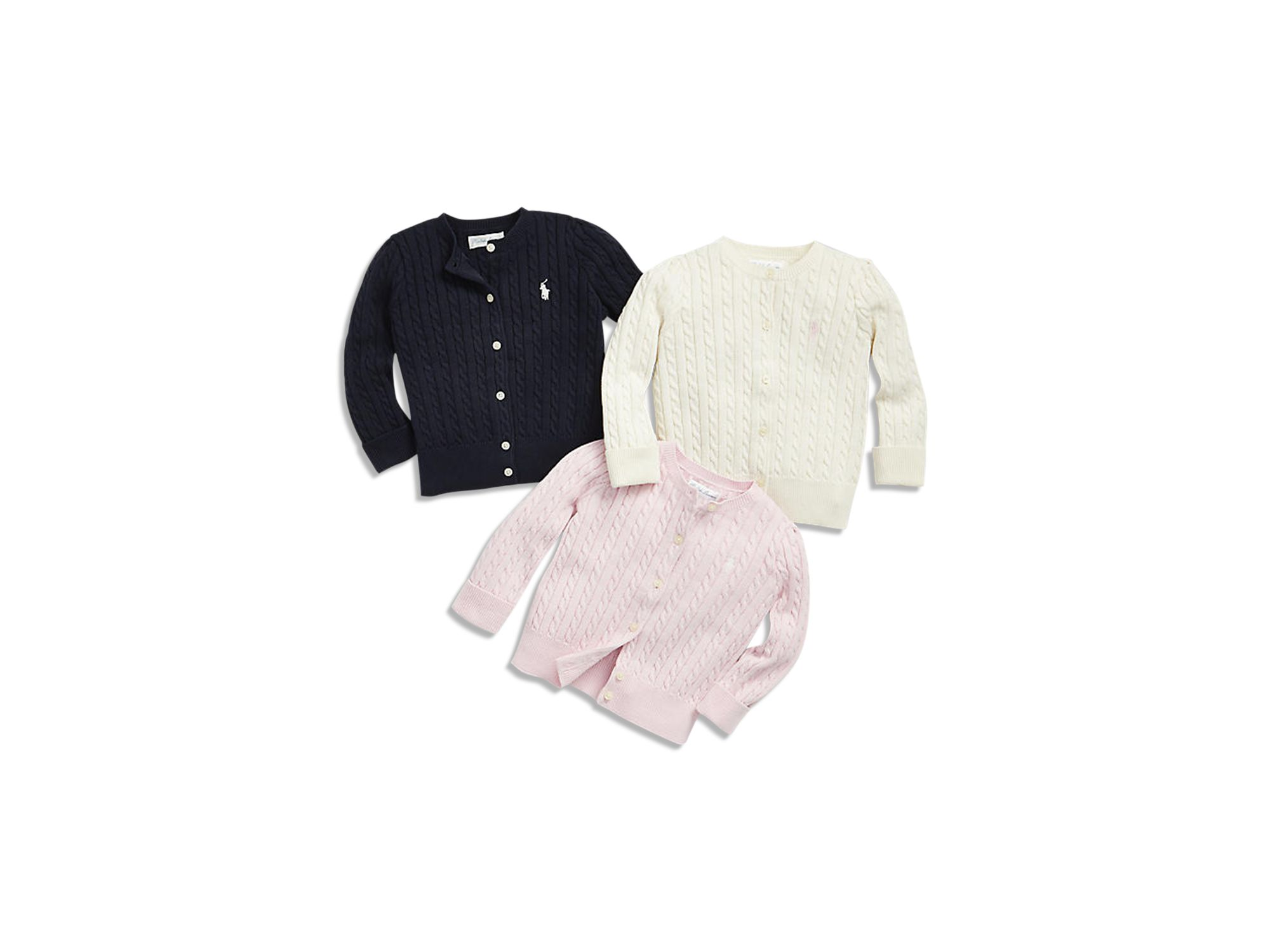 Girls' Cable-Knit Cardigan - Baby — Image 9