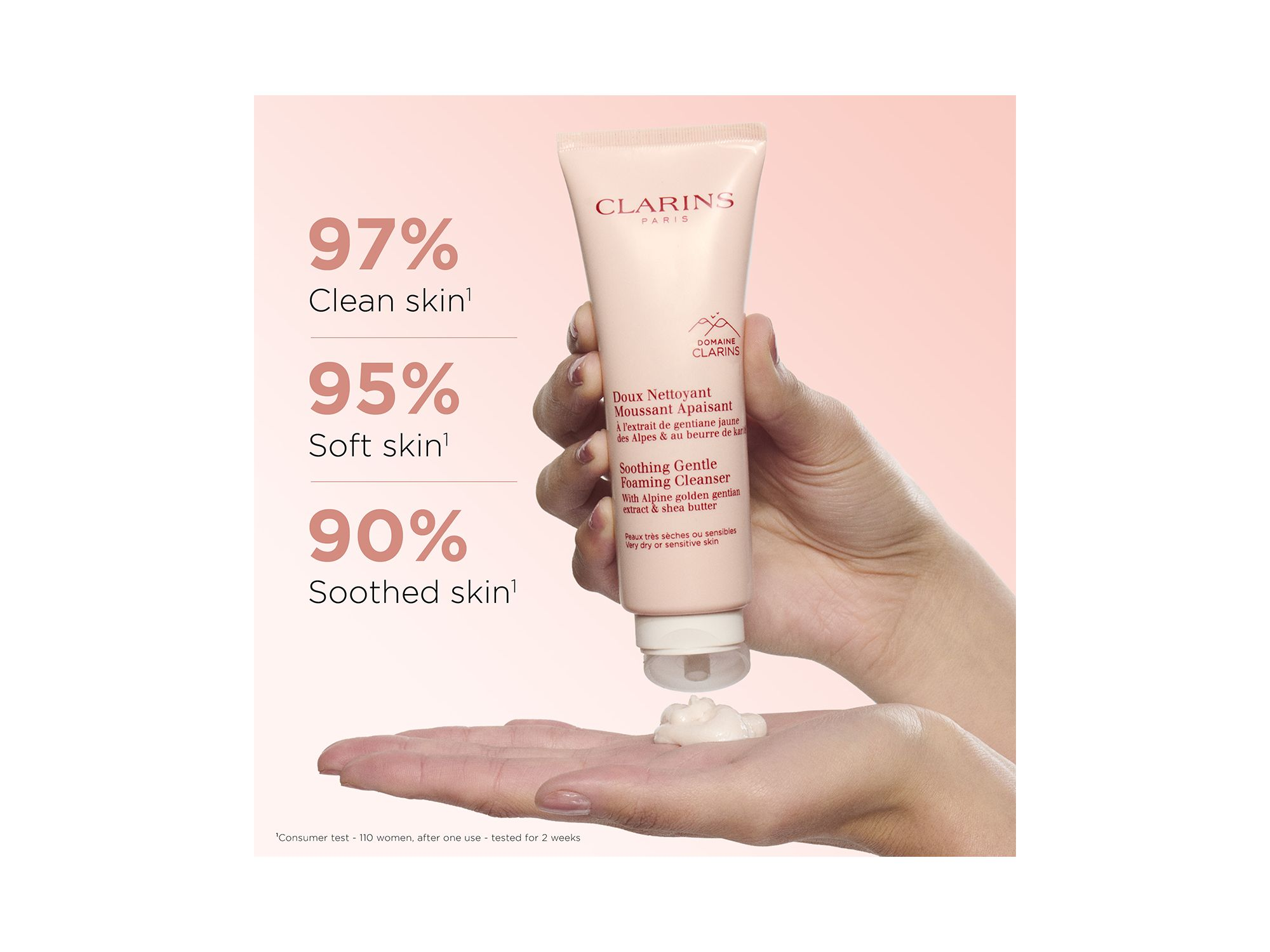 Soothing Gentle Foaming Face Cleanser with Shea Butter 4.2 oz. — Image 6