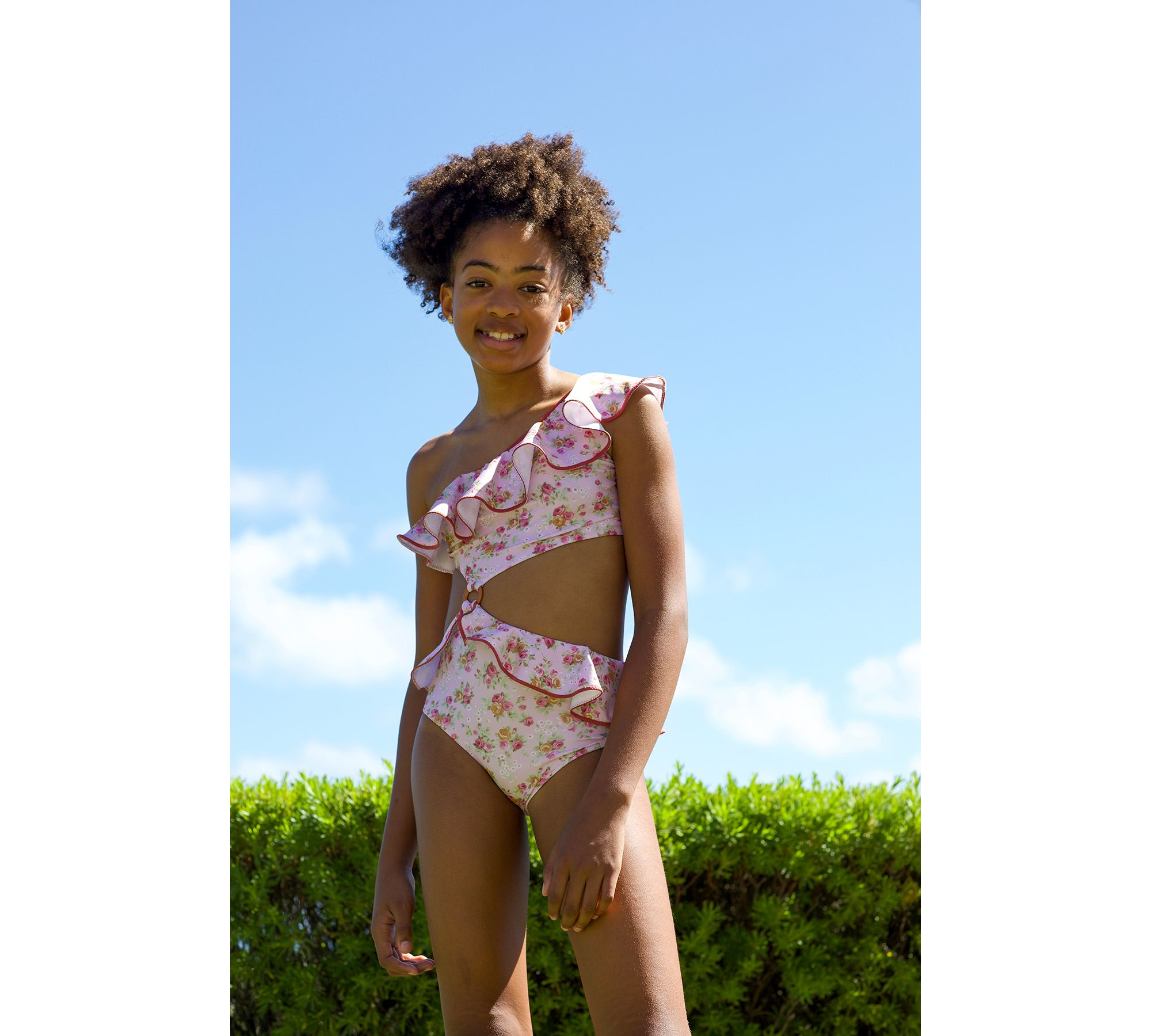 Girls' Louisa One-Piece Swimsuit - Little Kid, Big Kid — Image 3