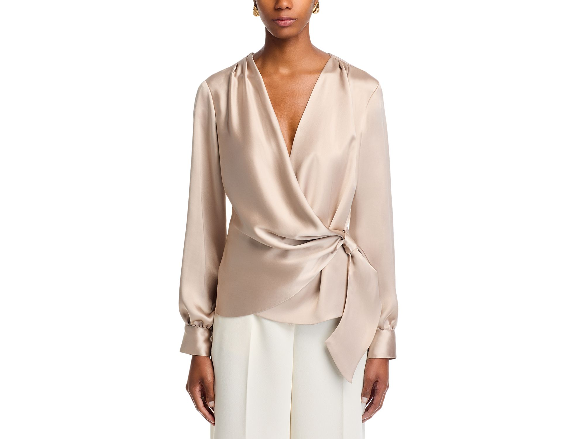 Faux Wrap Top - Exclusive — Image 4