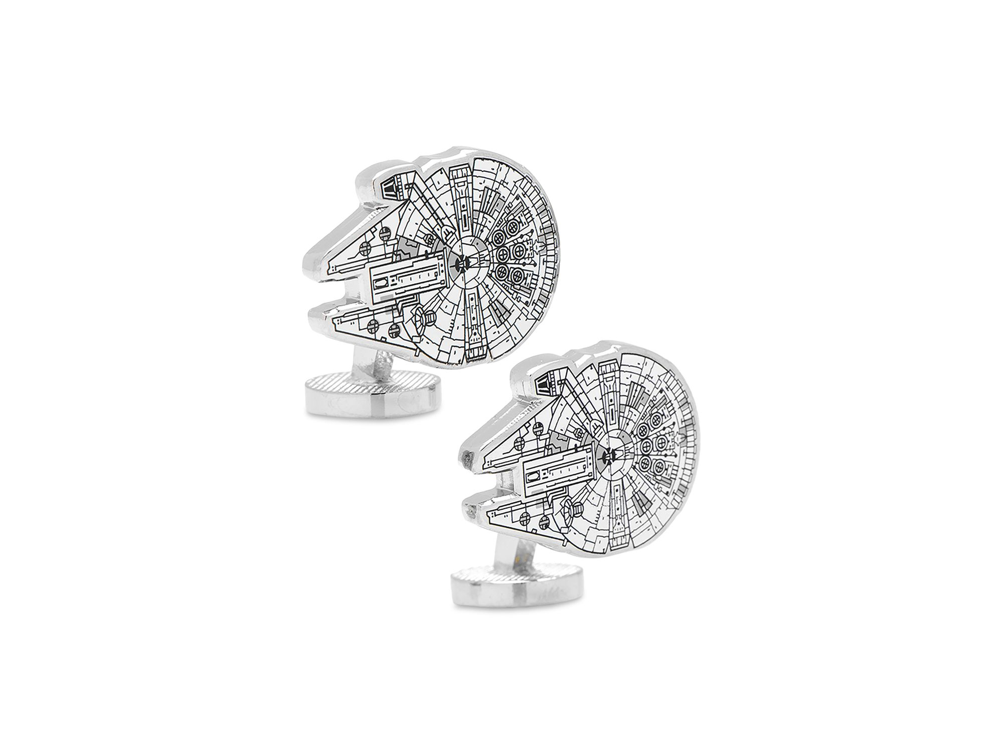 Millennium Falcon Blueprint Cufflinks — Image 4