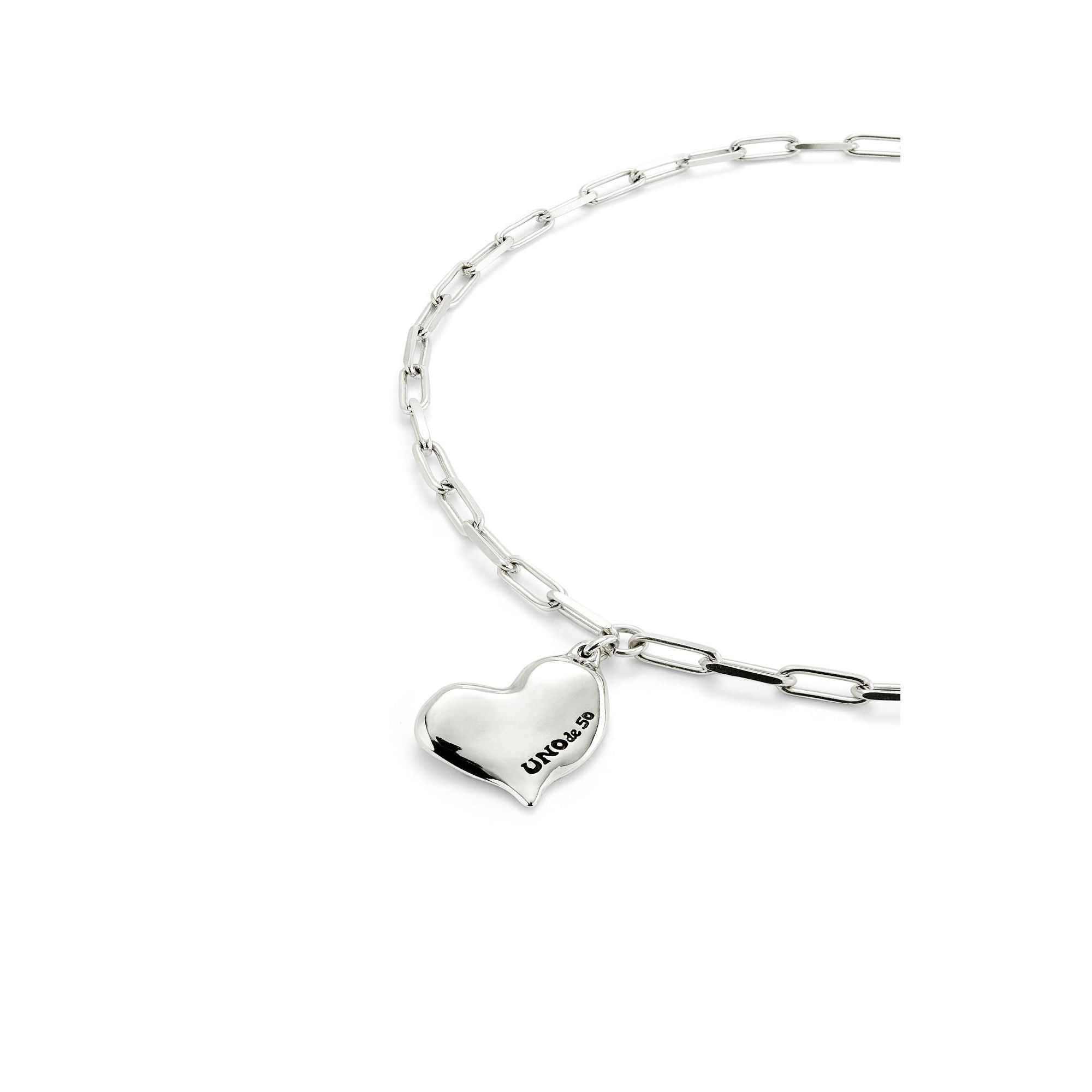 Medium Heart Link Necklace — Image 5