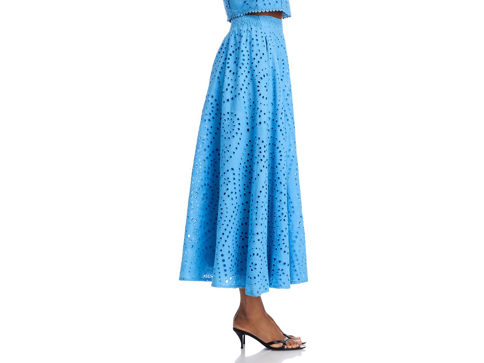 Eyelet Skirt - Exclusive — Image 4