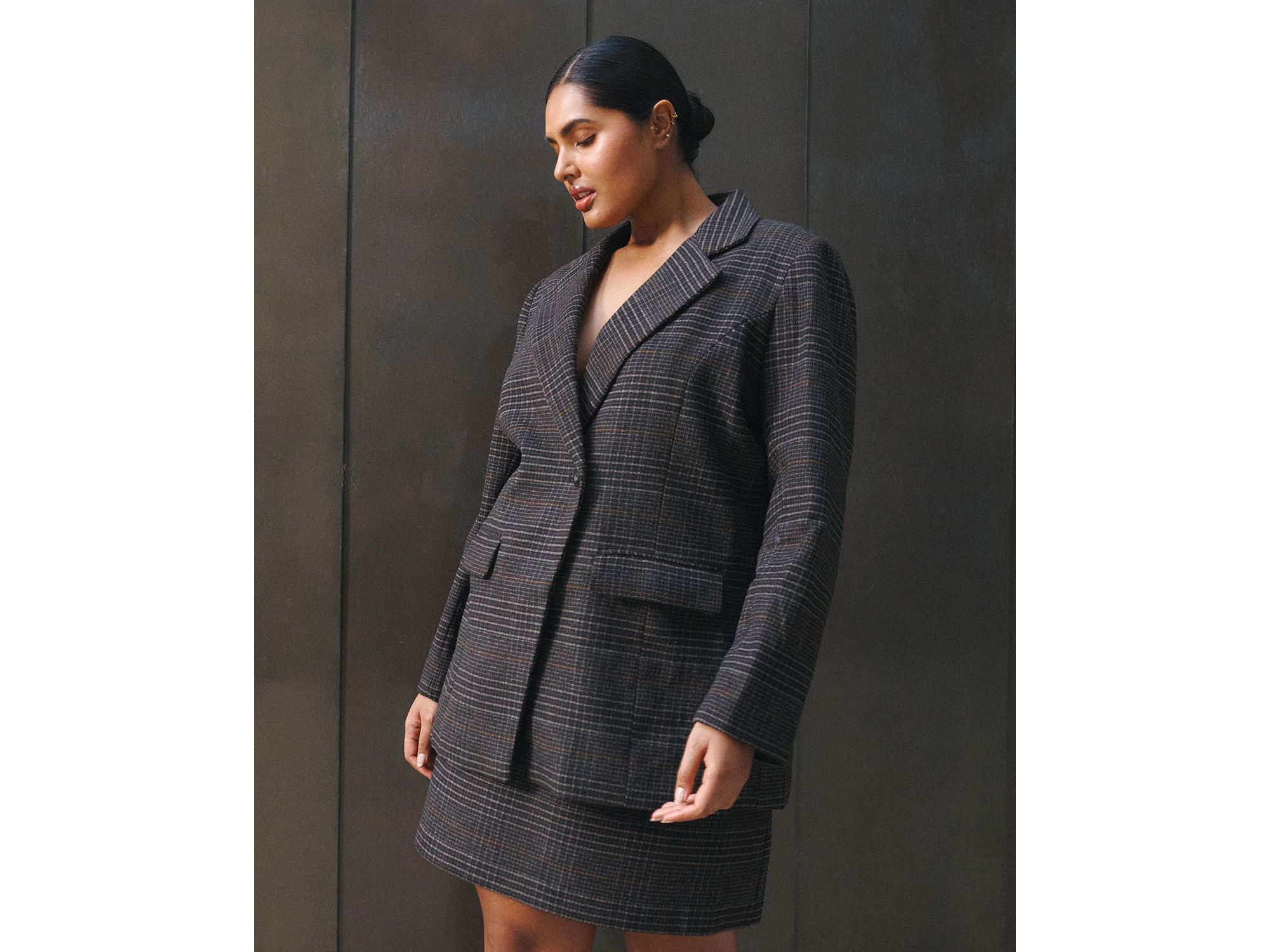 Noelle Check Jacket — Image 3