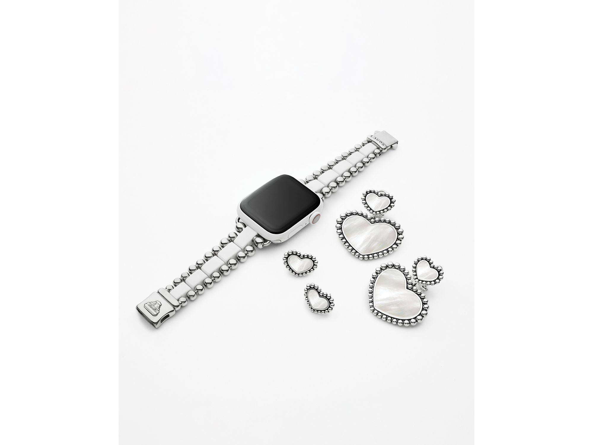 Smart Caviar Stainless Steel Apple™ Watch Bracelet, 38-44mm — Image 9