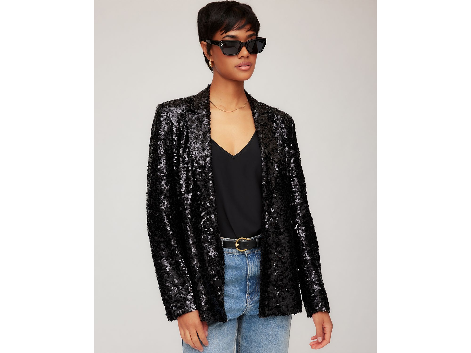 Loretta Sequined Blazer — Image 6