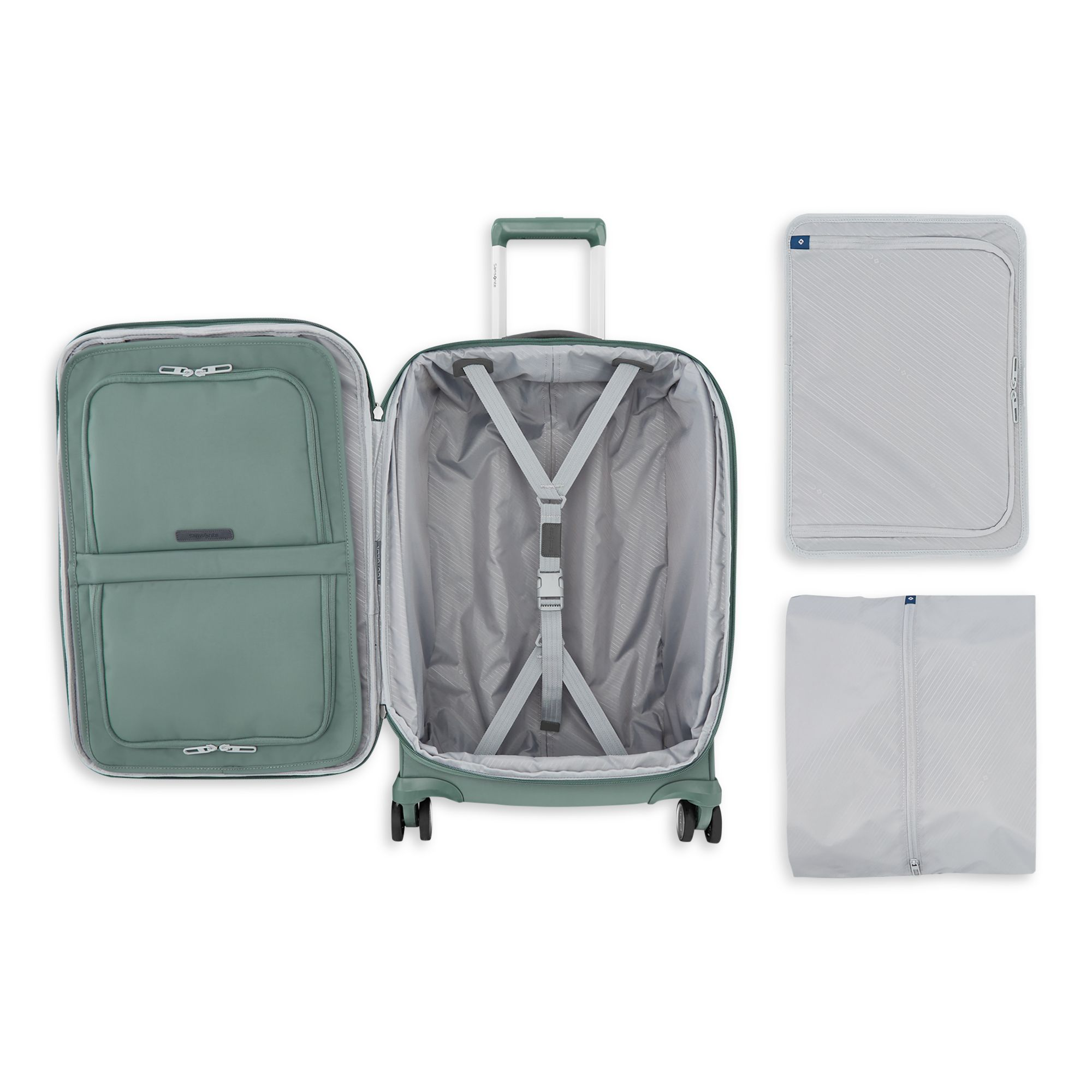 Elevation Plus Softside Carry On Spinner Suitcase — Image 3