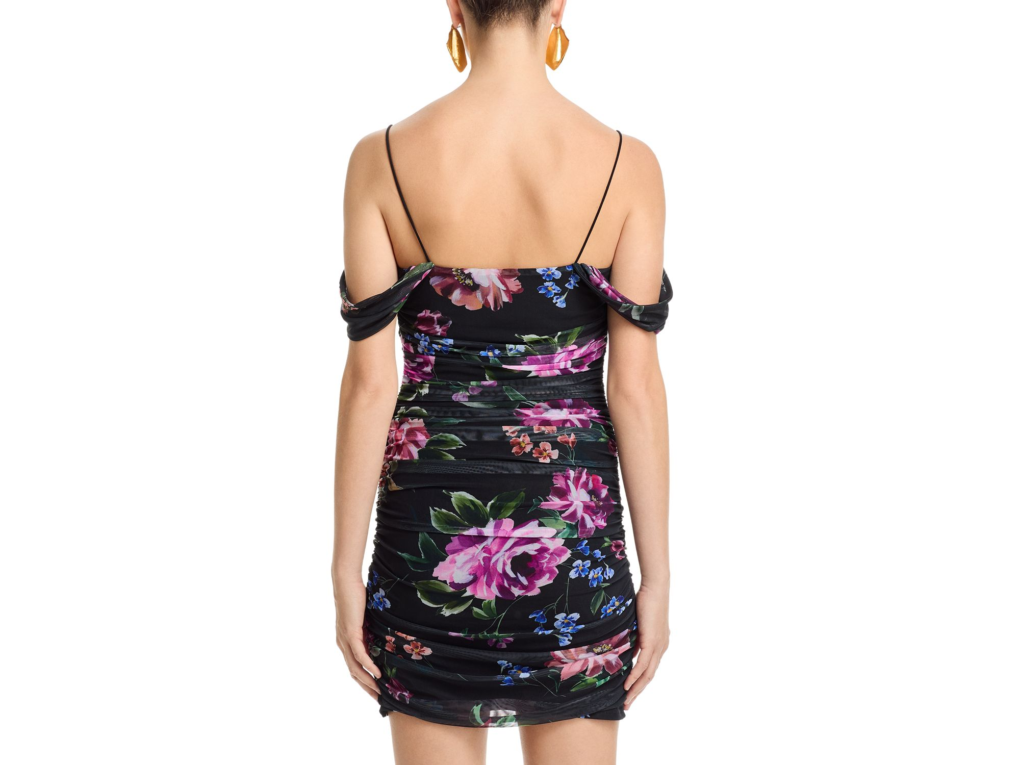 Mesh Floral Dress - Exclusive — Image 3