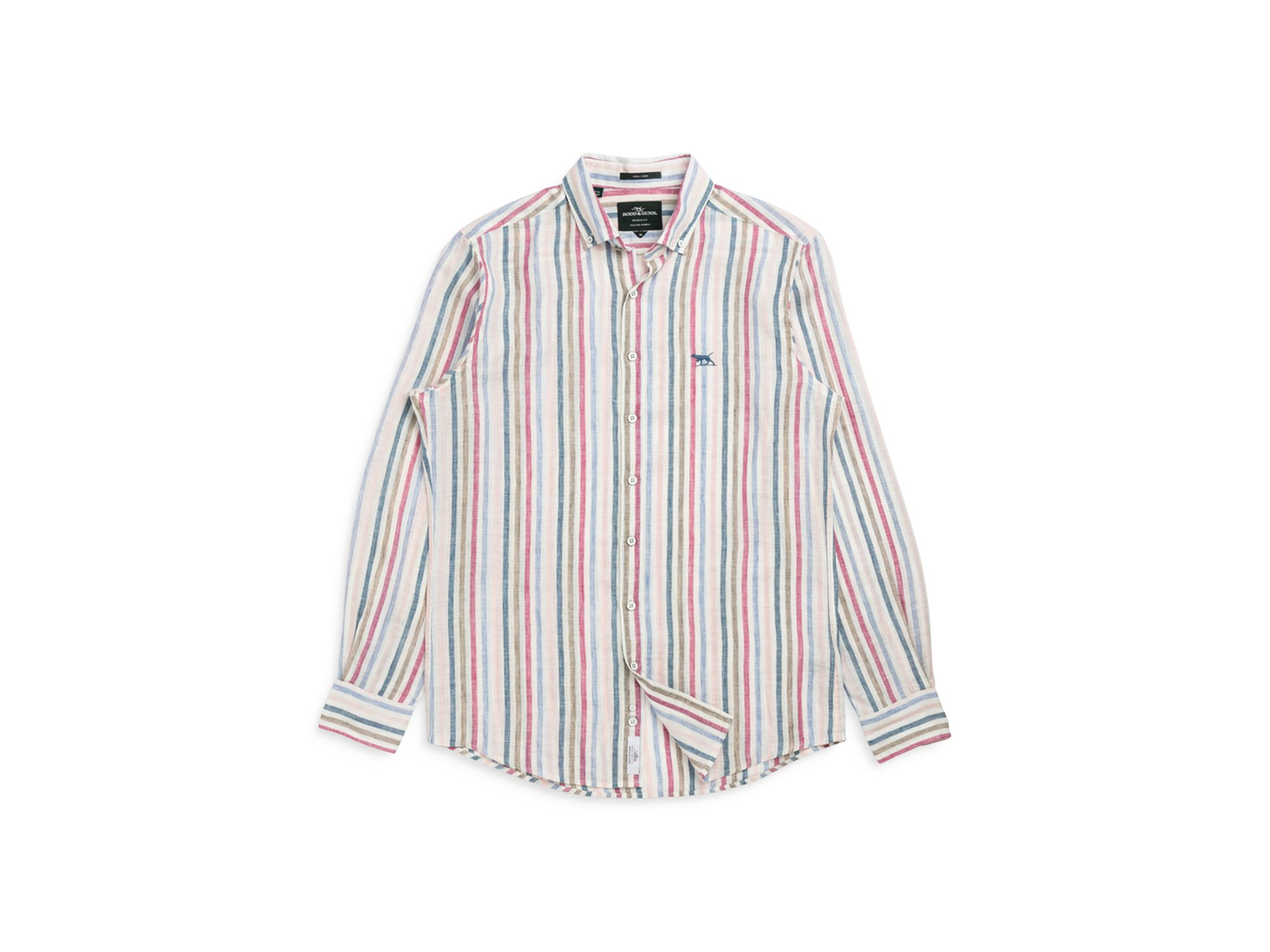 Gimmerburn Slim Fit Linen Shirt — Image 4