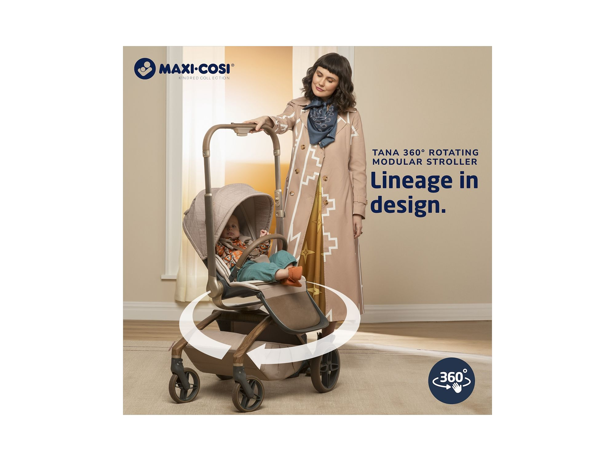 Tana 360° Rotating Modular Stroller — Image 17