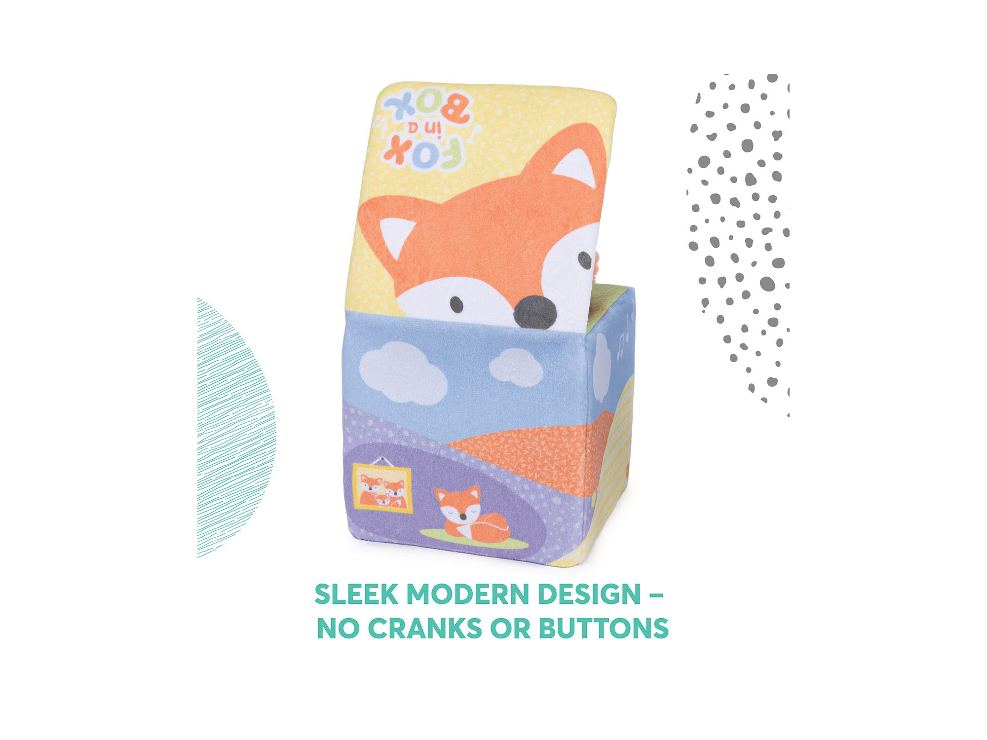 Baby GUND Fox in a Box Animated Plush Activity Toy - Ages 0+ — Image 9