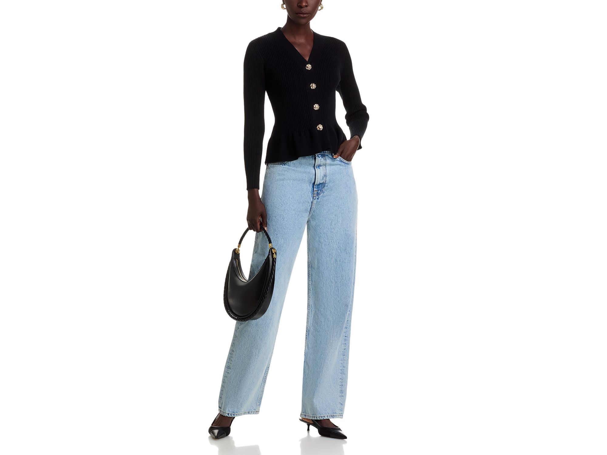 Peplum Cardigan — Image 4