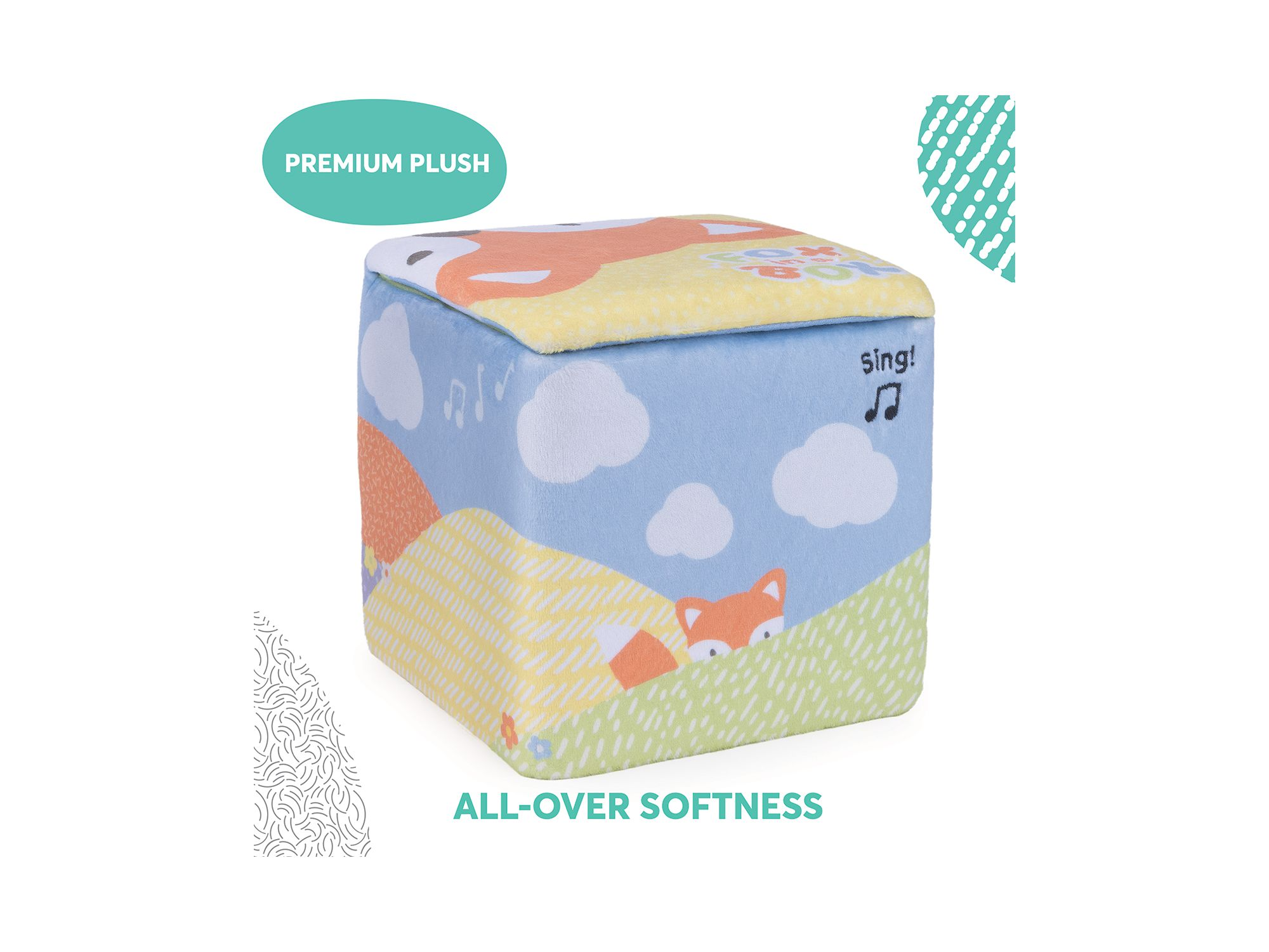 Baby GUND Fox in a Box Animated Plush Activity Toy - Ages 0+ — Image 6