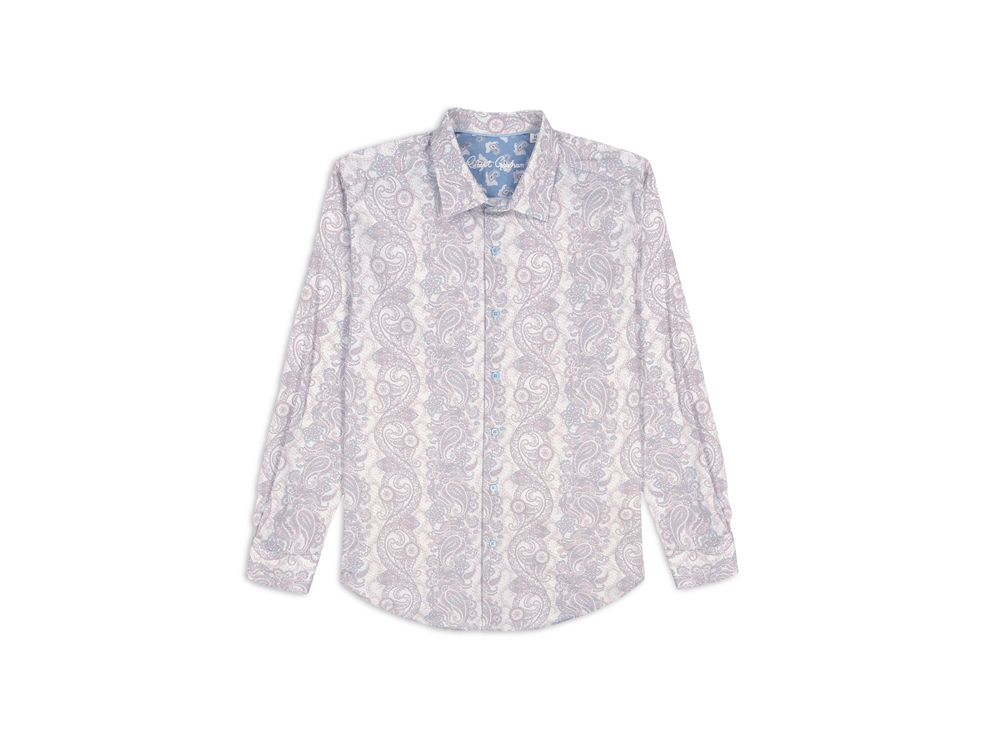 Auberry Printed Long Sleeve Button Front Shirt — Image 4
