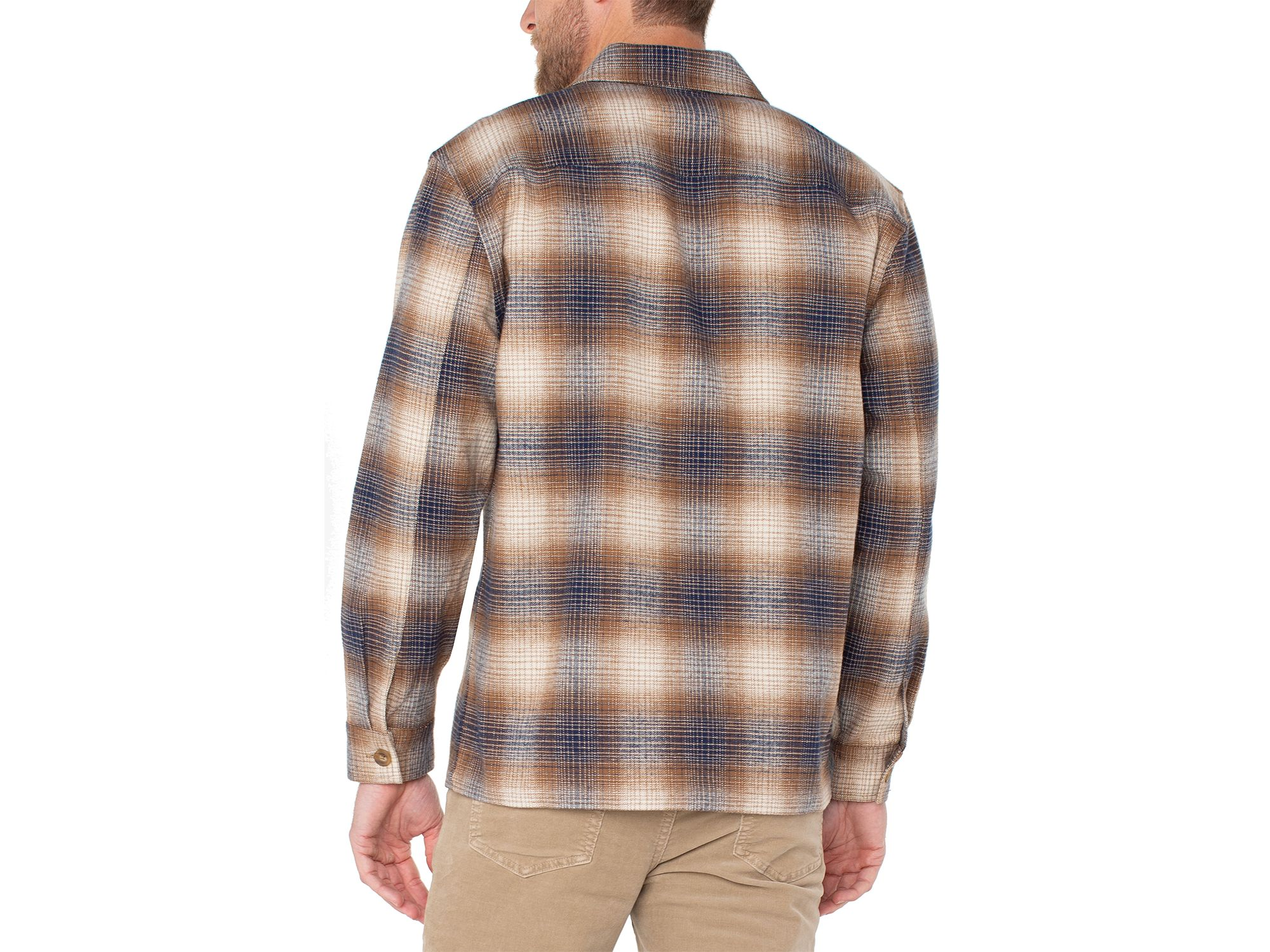 Flap Pocket Shirt Jacket — Image 3