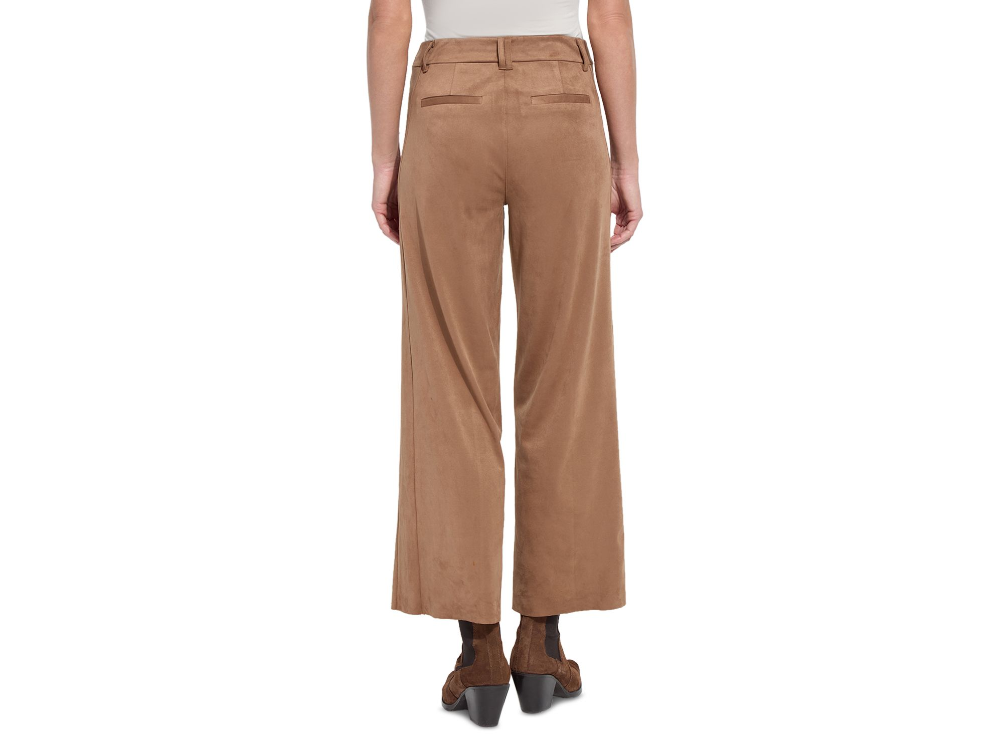 Vionette Faux Suede Pants — Image 4