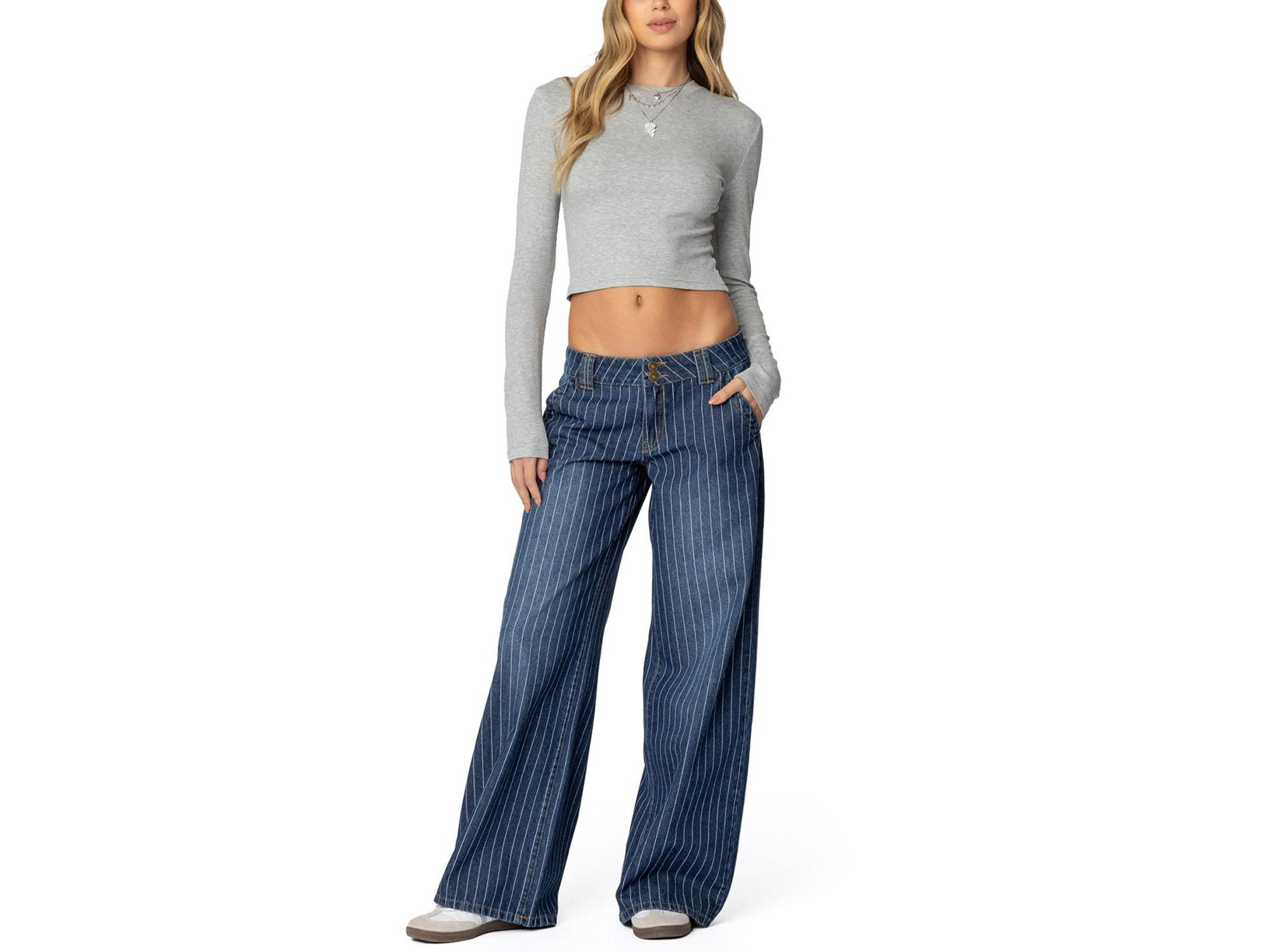 Mikayla Ribbed Knit Top — Image 3