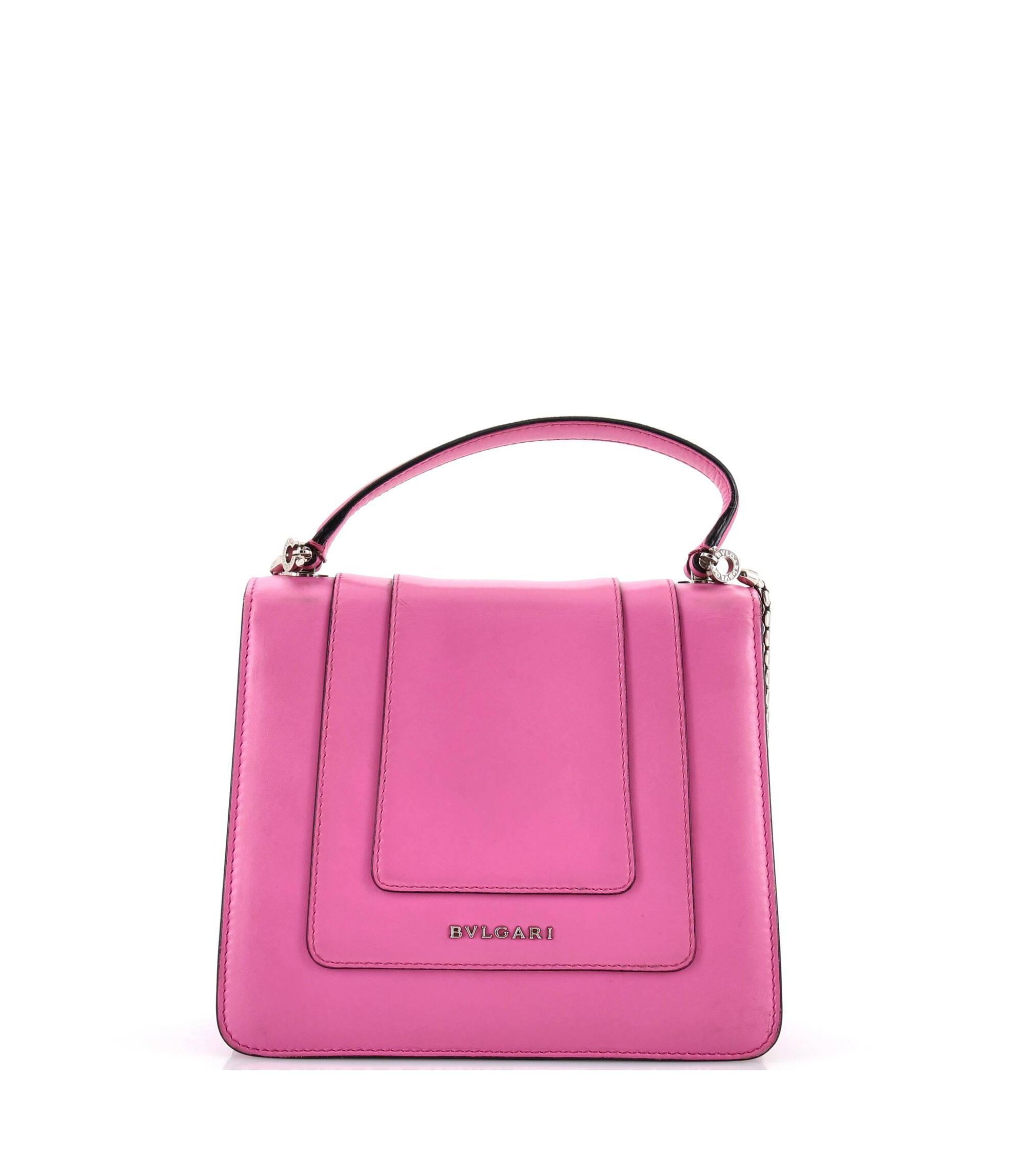 Small Serpenti Forever Top Handle Bag Leather — Image 7