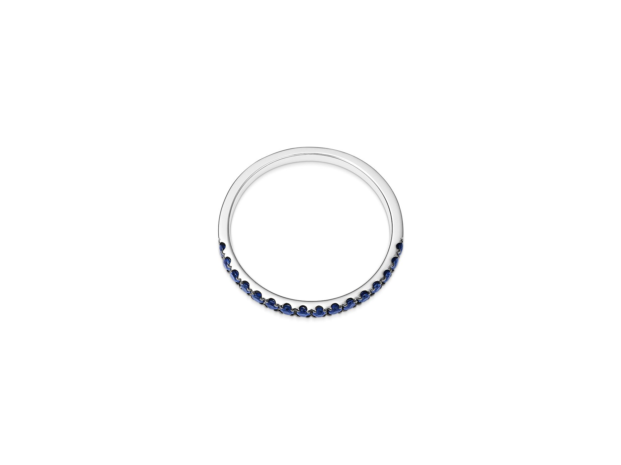 Stack Band in 14K White Gold — Image 3