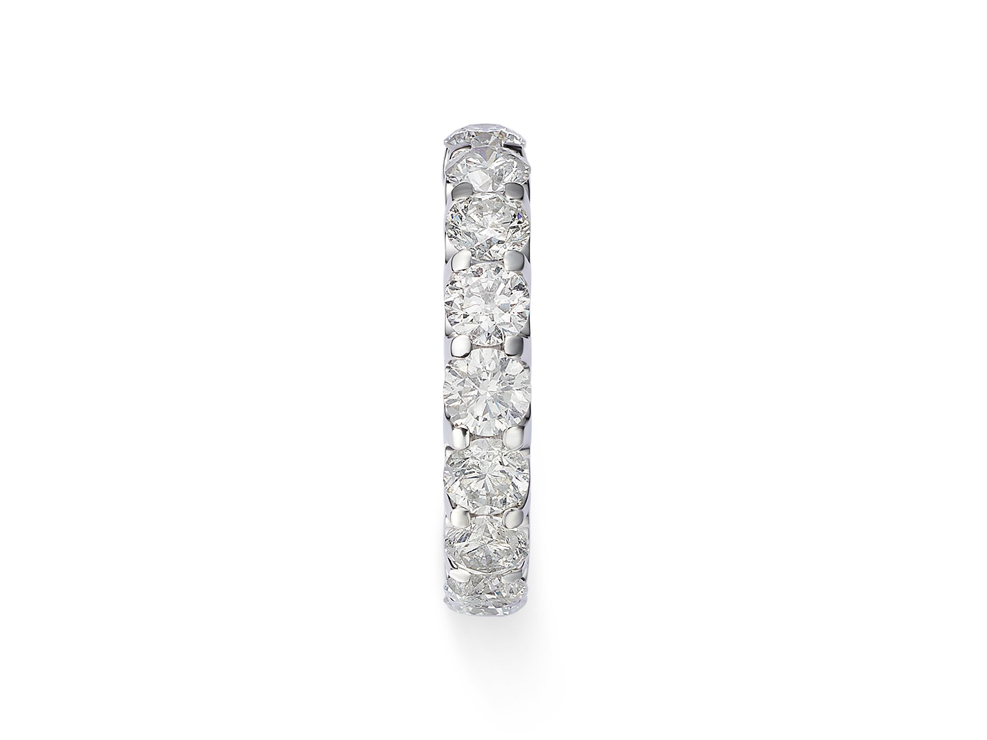 Diamond Eternity Band in 14K White Gold, 2.0 tcw — Image 6