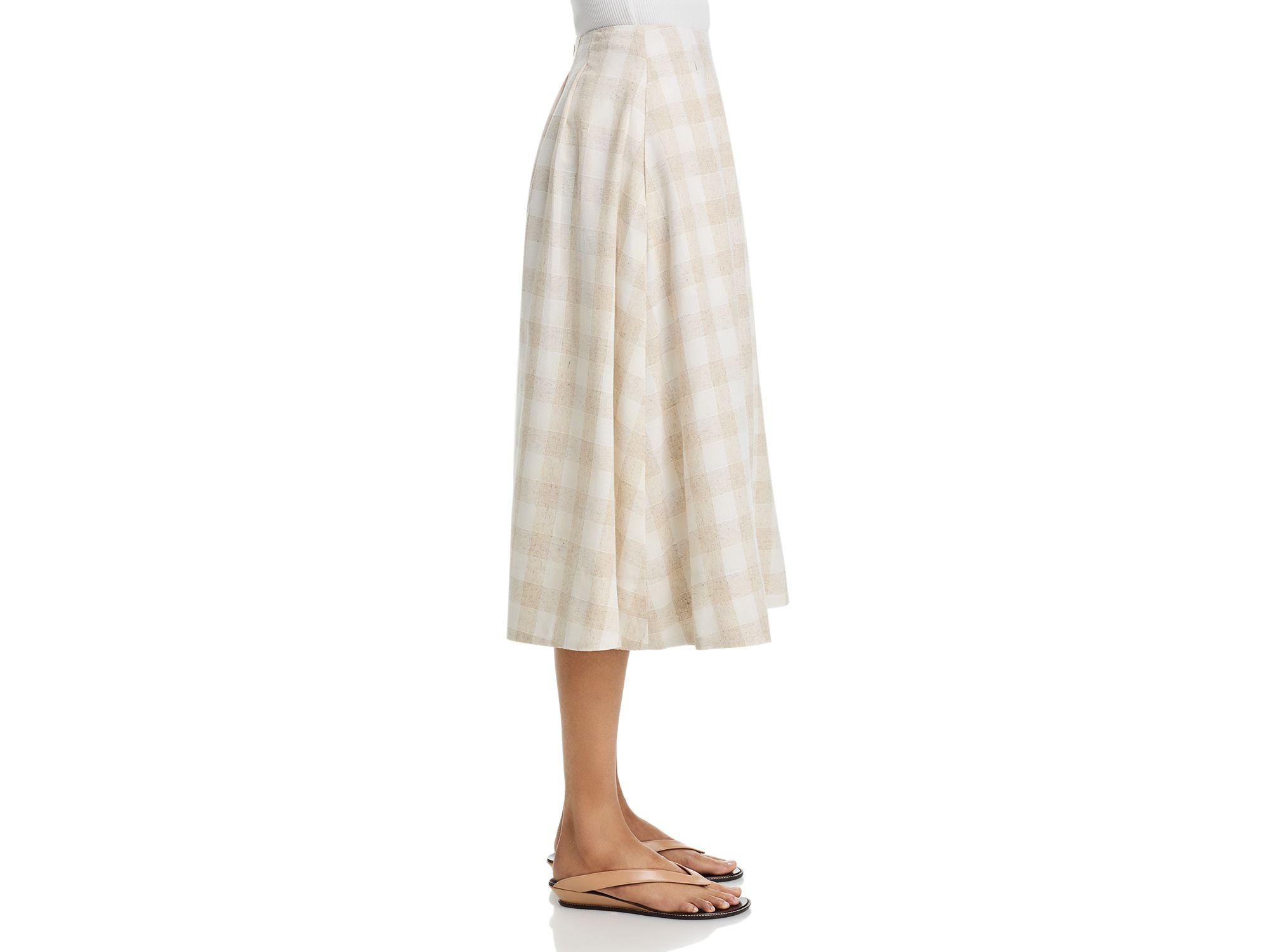 Gingham Bustier & Midi Skirt Set - Exclusive — Image 9