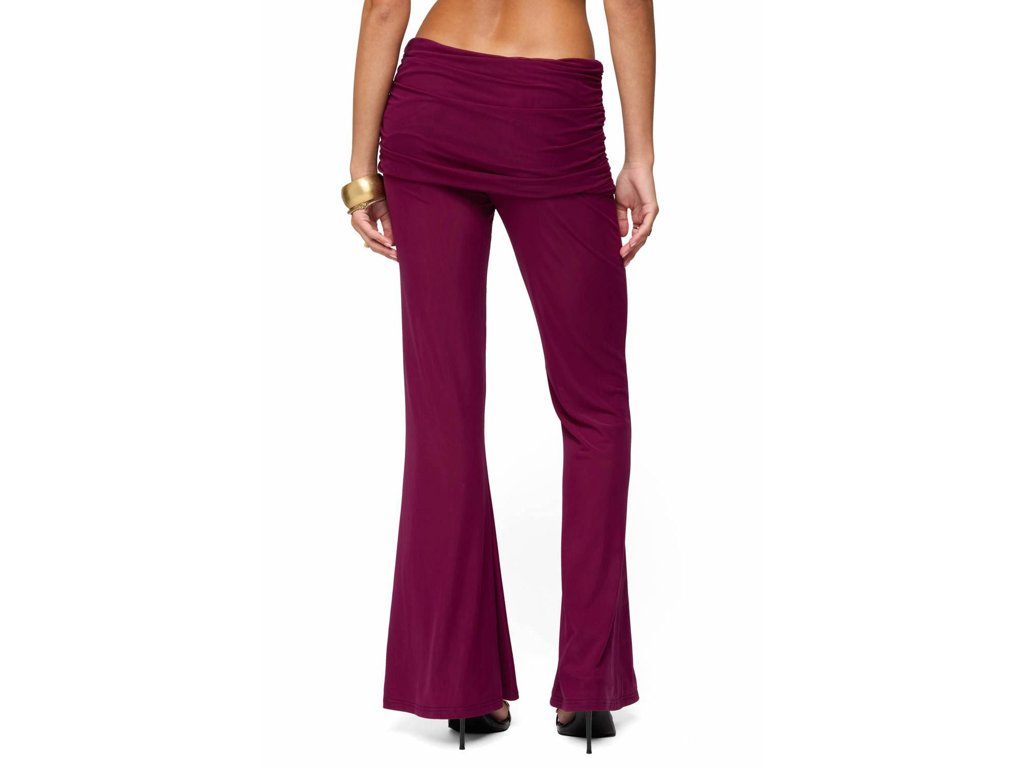 Halli Foldover Mini Skirt Pants — Image 3