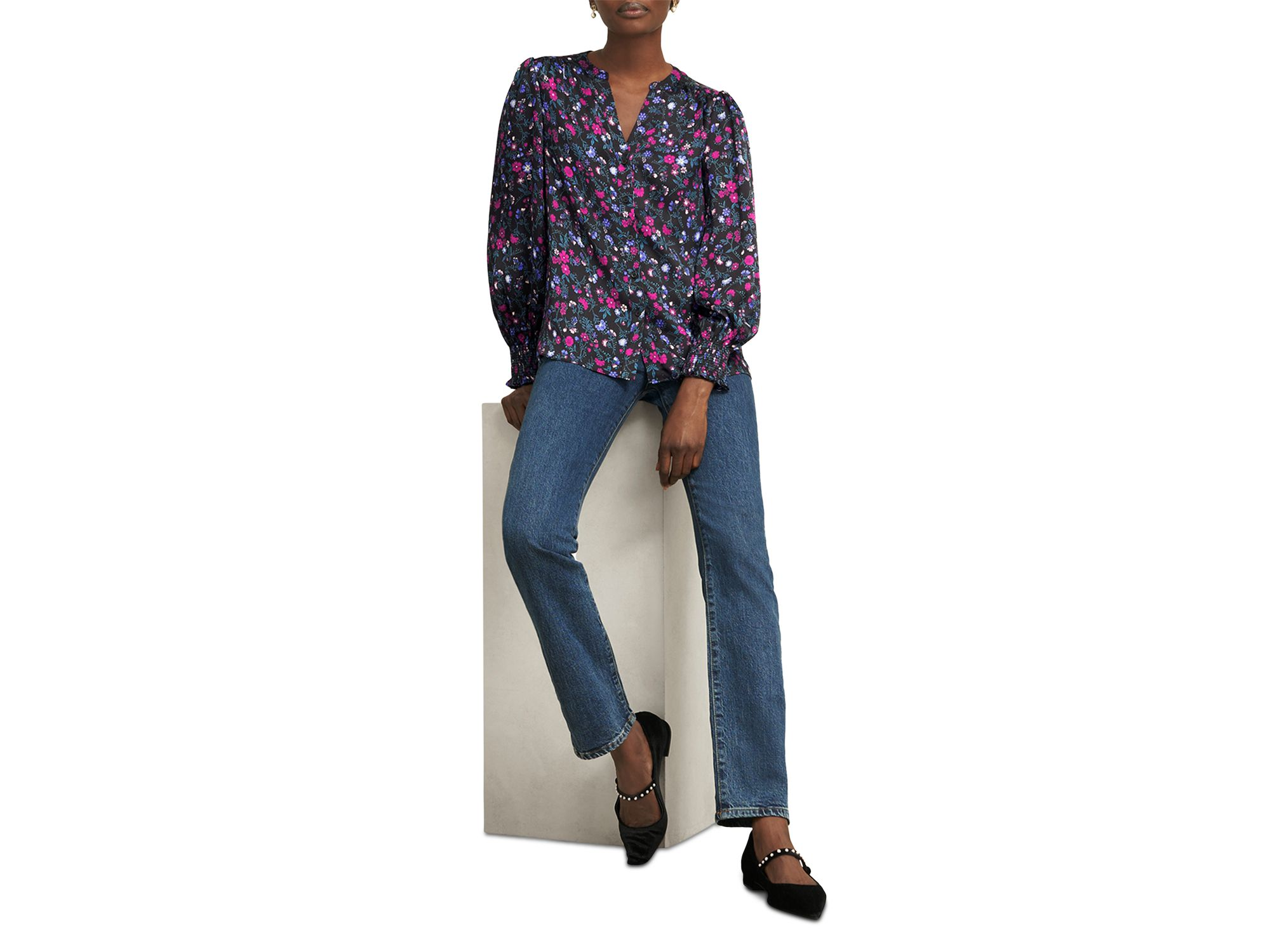 Tasha Button Front Blouse — Image 5