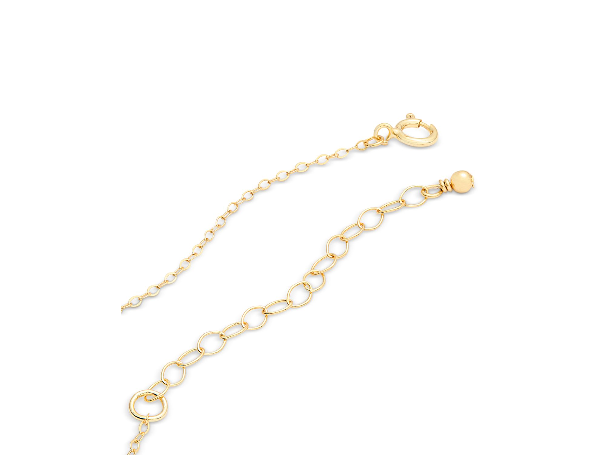 Moon Pendant Necklace, 15"-17" - Exclusive — Image 3