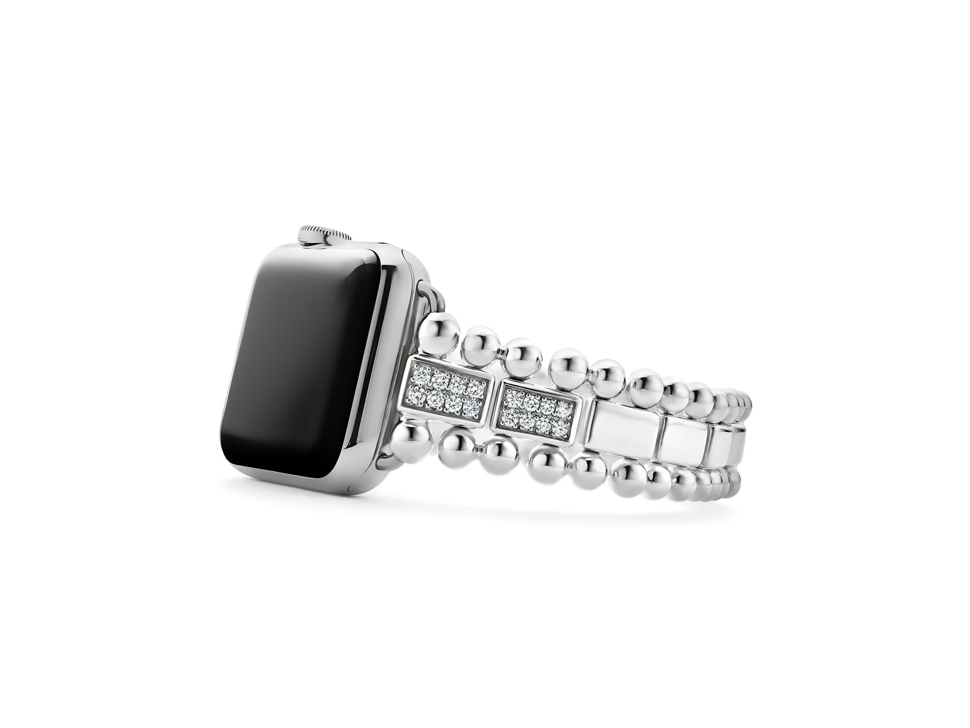 Smart Caviar Diamond Apple™ Watch Bracelet, 38-44mm — Image 6