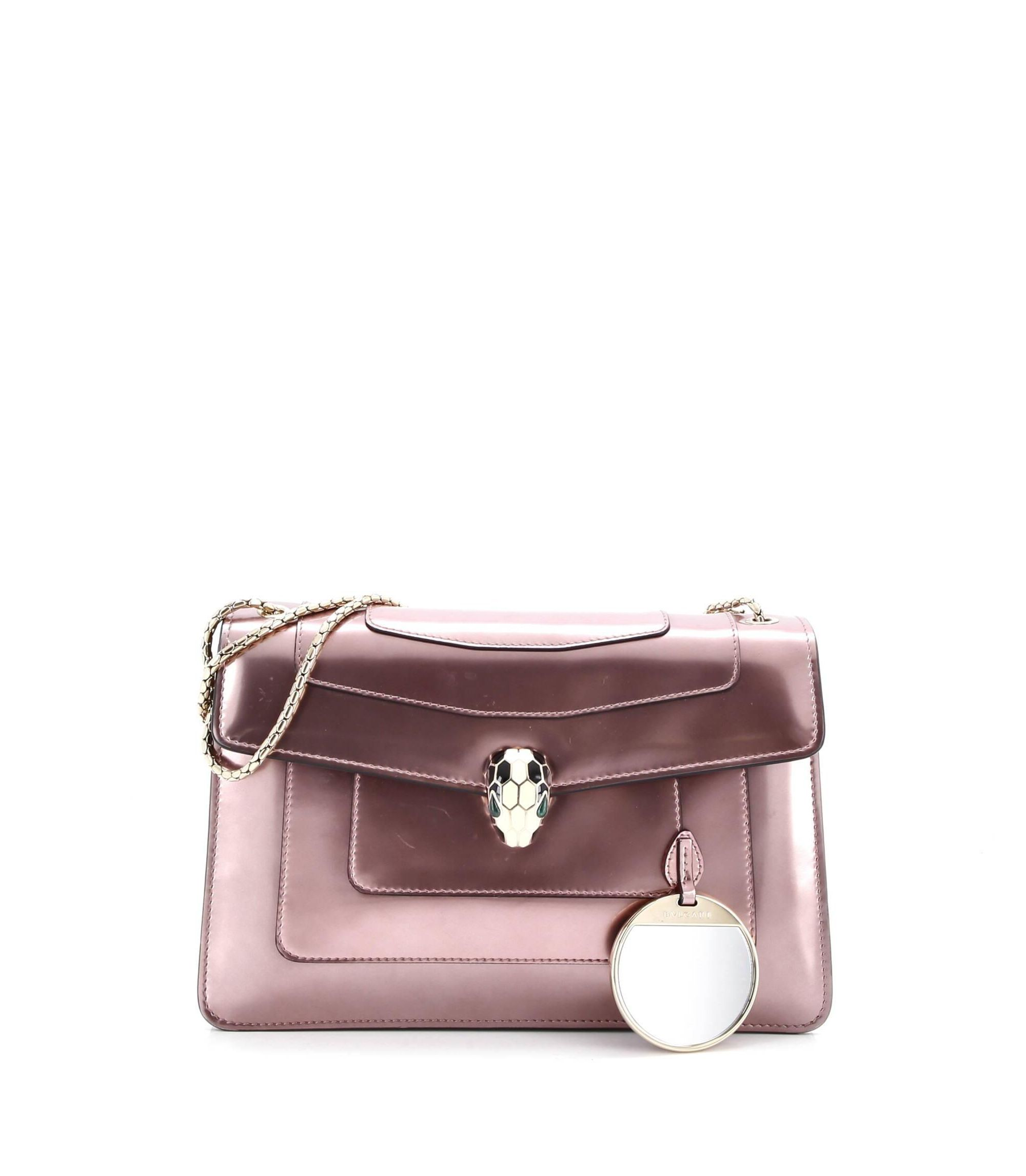 Medium Serpenti Forever Shoulder Bag Patent — Image 4