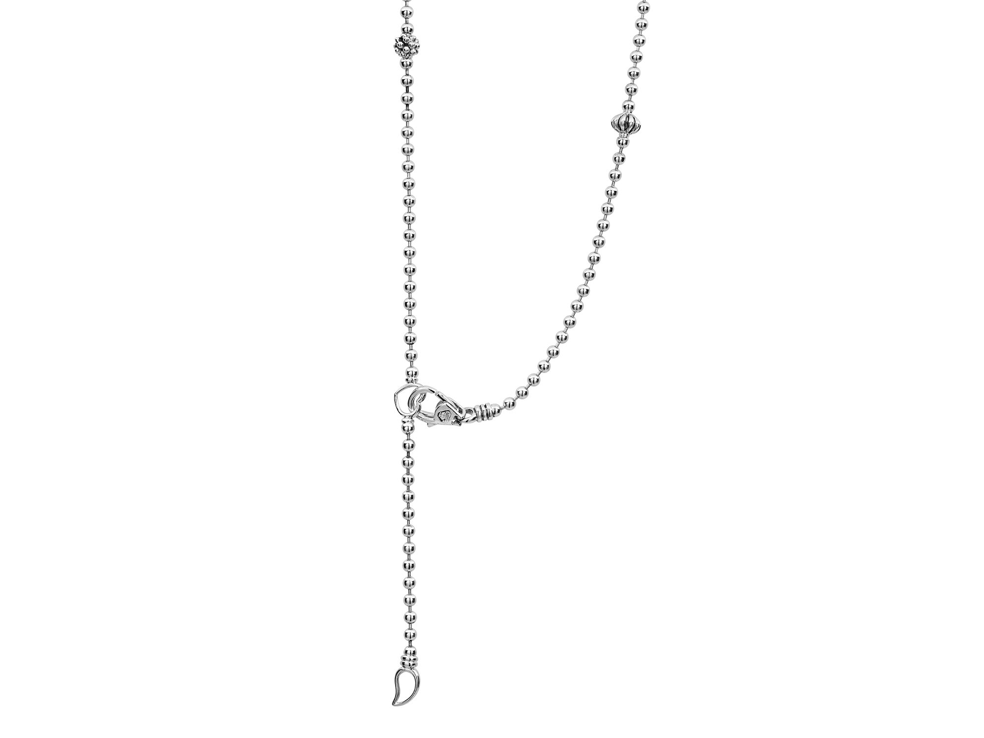 Sterling Caviar Icon Necklace, 16" — Image 5