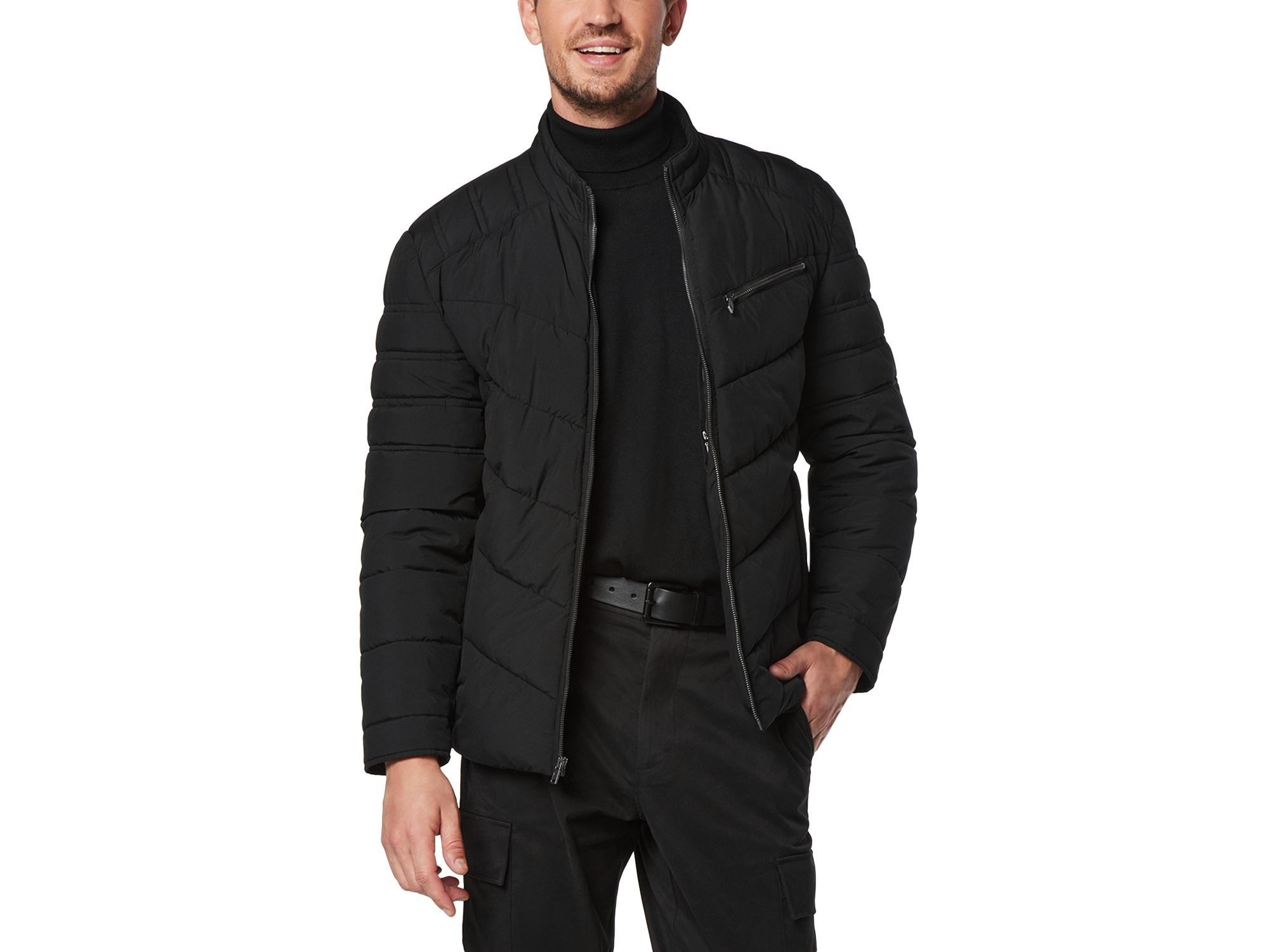 Winslow Quilted Packable Moto Jacket — Image 3