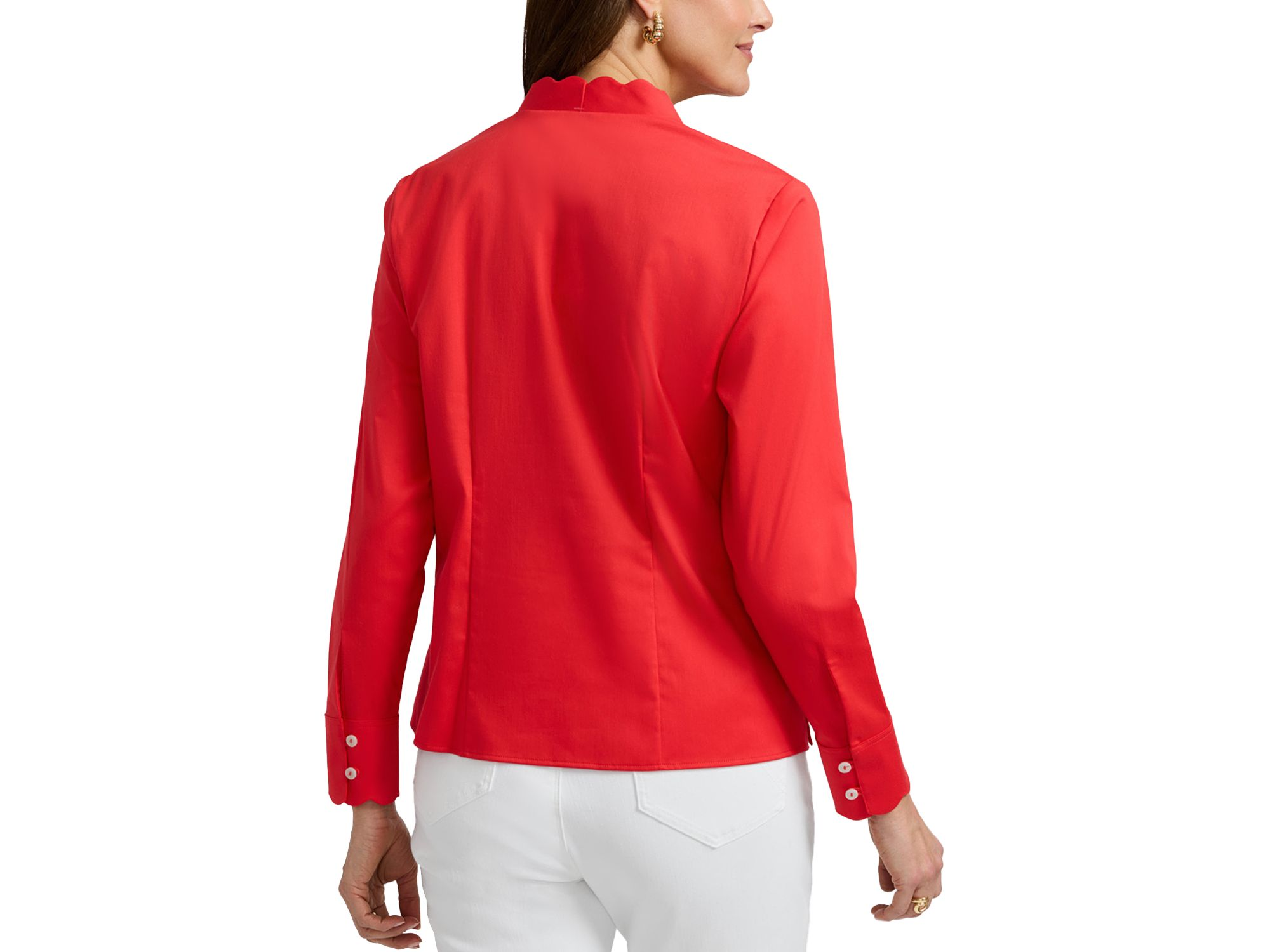 Bridget Matte Sateen Shirt — Image 4