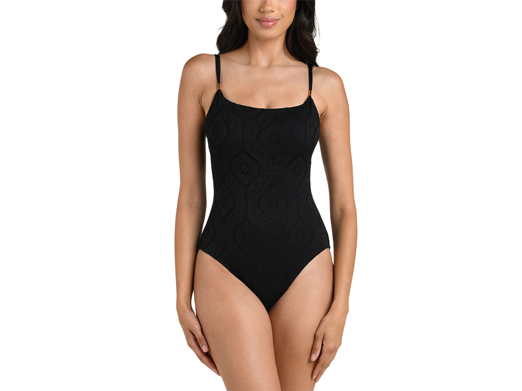 Mantra Eyelet One Piece Swimsuit — Image 4