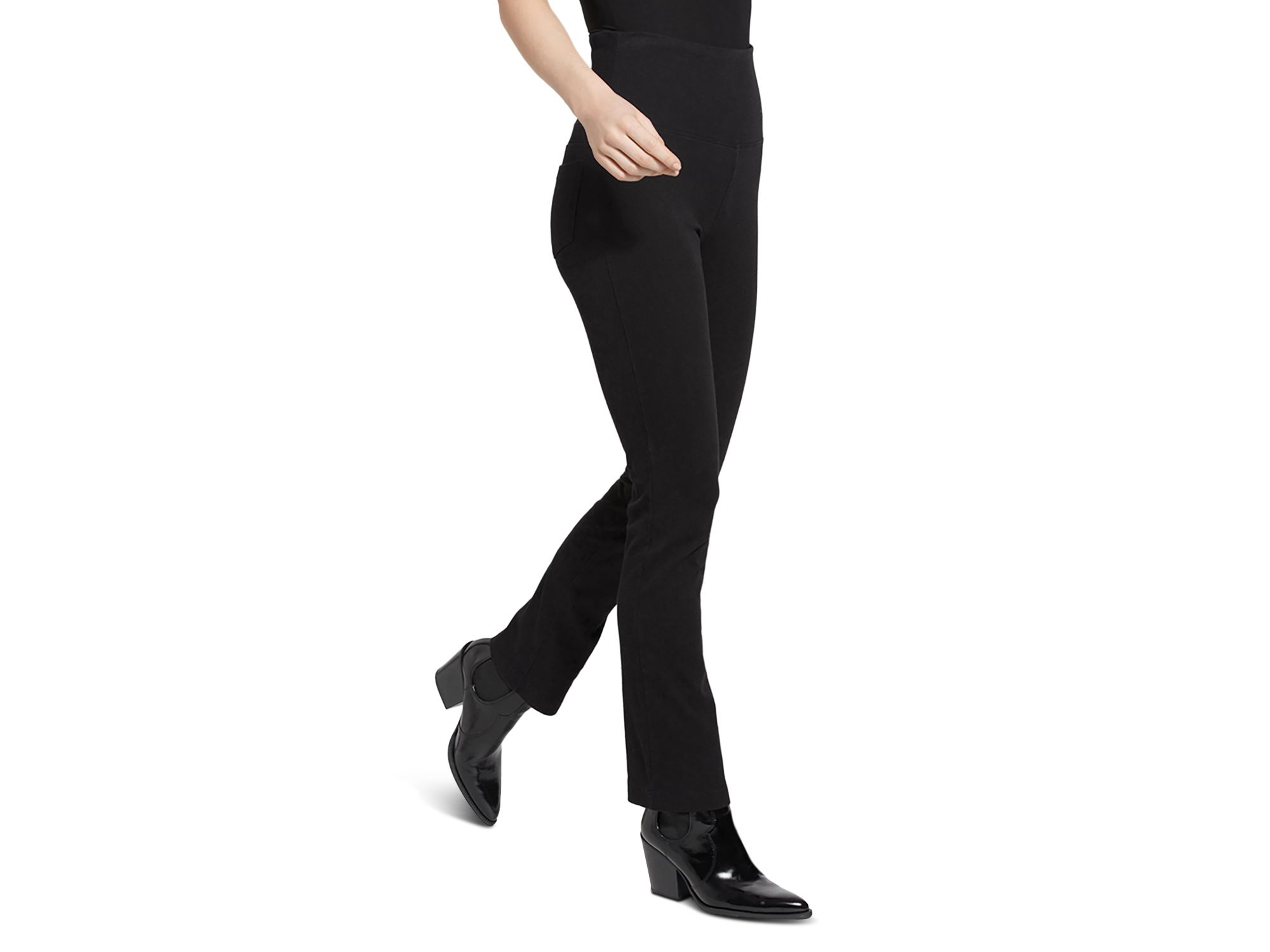 Plus Straight Leg Jeans in Black — Image 10