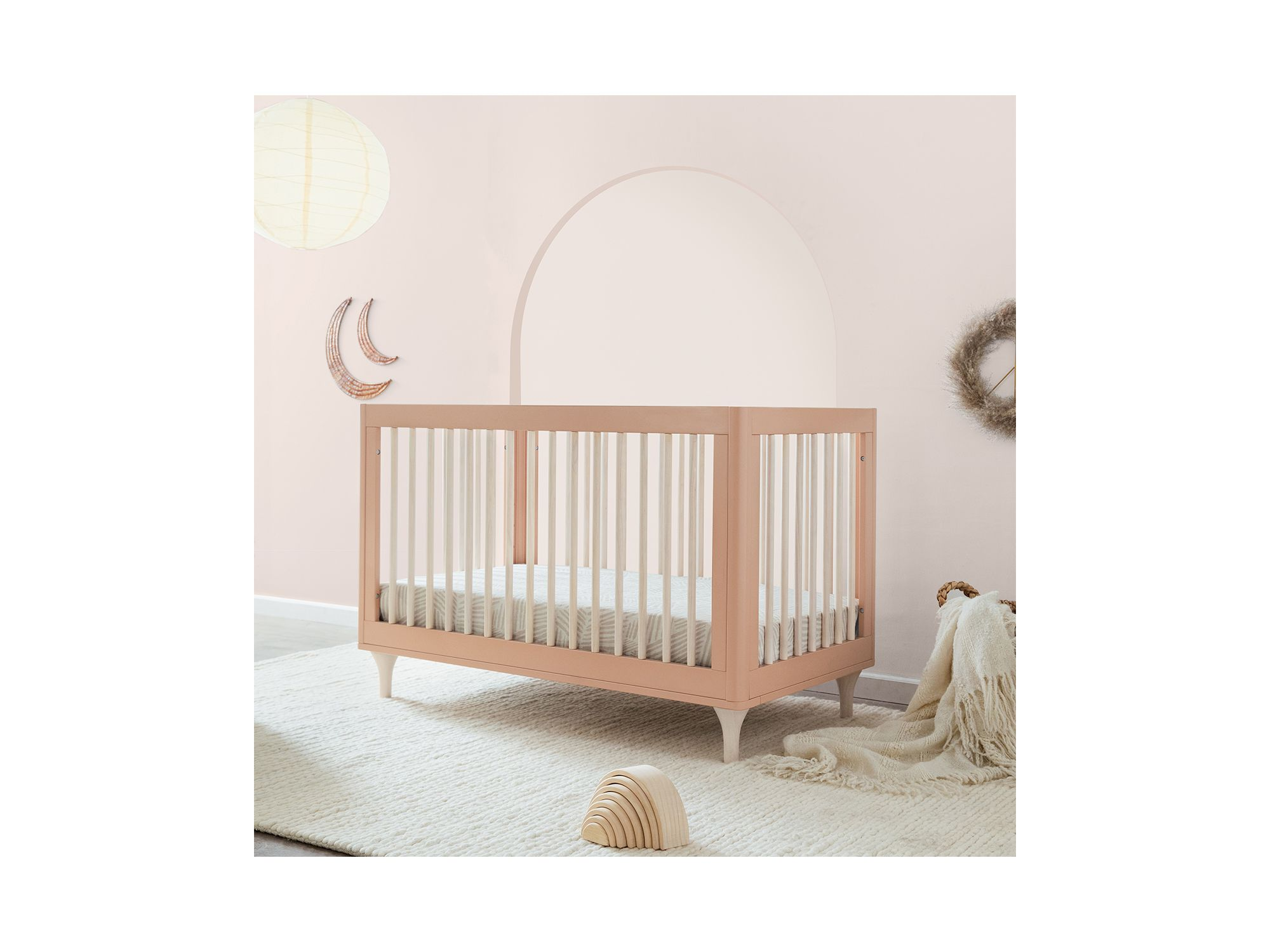 Lolly 3-in-1 Convertible Crib with Toddler Bed Conversion Kit — Image 7