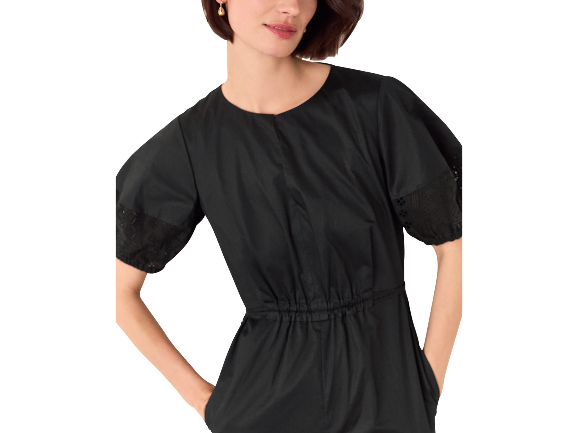 Broderie Poplin Jumpsuit — Image 3